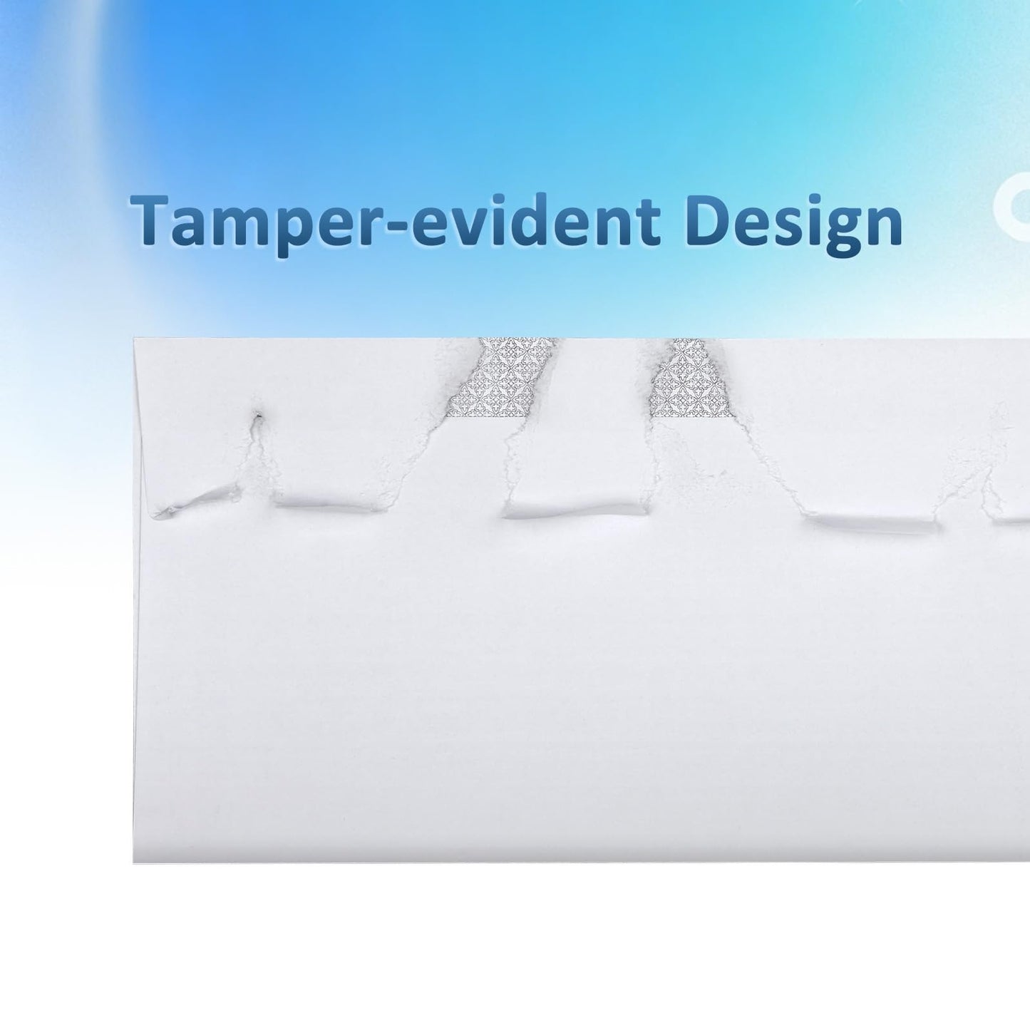 Outdoramic 1000 Pack #6-3/4 Security Envelopes Self Seal - 3-5/8 x 6-1/2 Inch White Business Envelopes Peel and Seal Closure, 28 LB Windowless Security Tinted Envelope Bulk