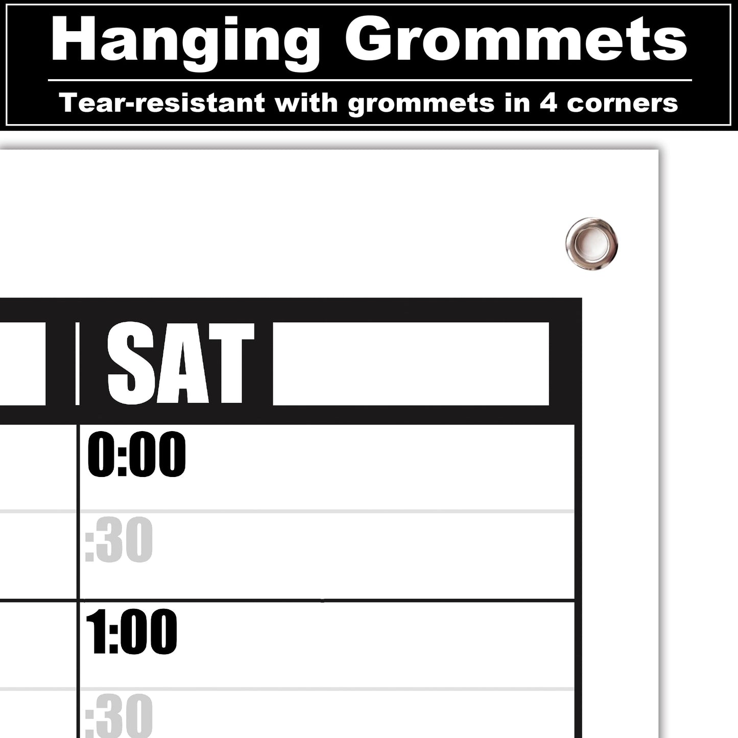 36x45 Inch Large Dry Erase Weekly Wall Calendar 24 Hour Time Slots And 24x36 Inch Big Monthly White Board Planner Combo For Work,Home Office,Jumbo Weekly Homeschool Calendar 30 Minute Increments