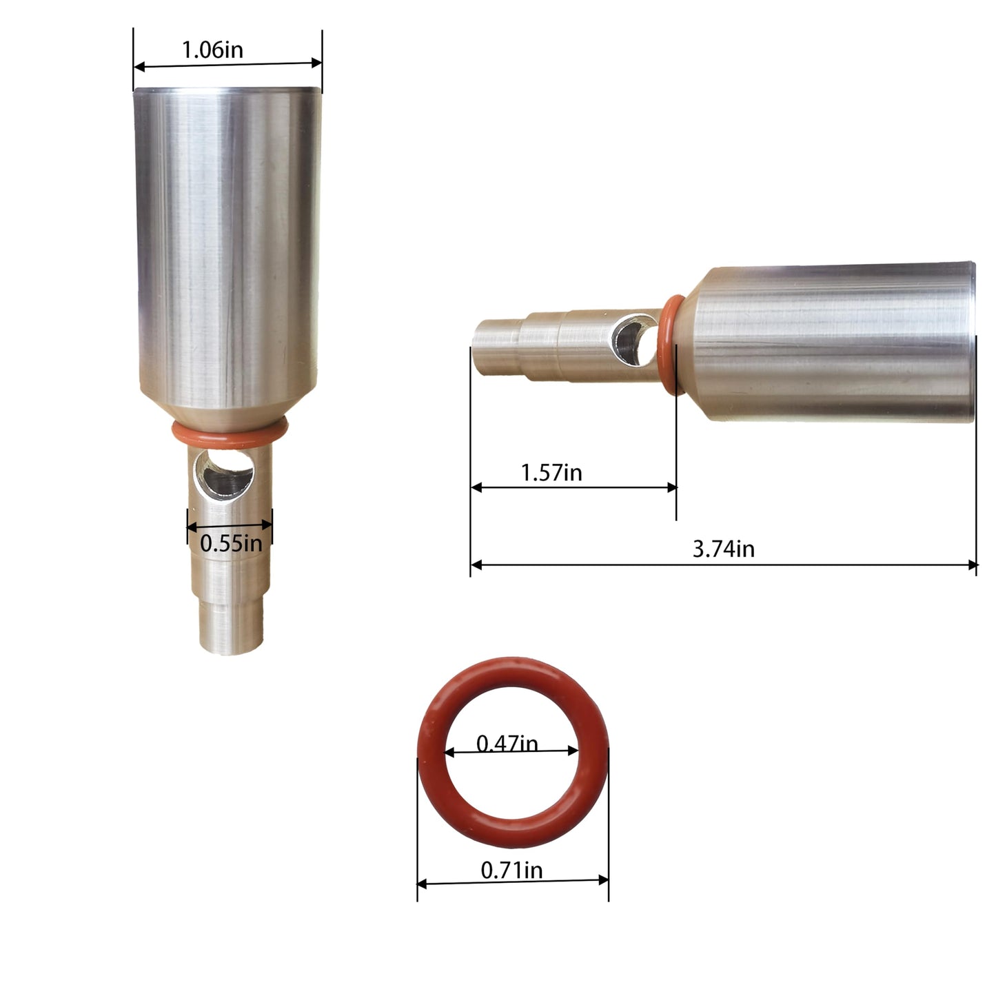 Houstimi 99463HV 1010A Dispense Valve Cold Beverage Dispensers with O-Ring Assembly Replacement Part