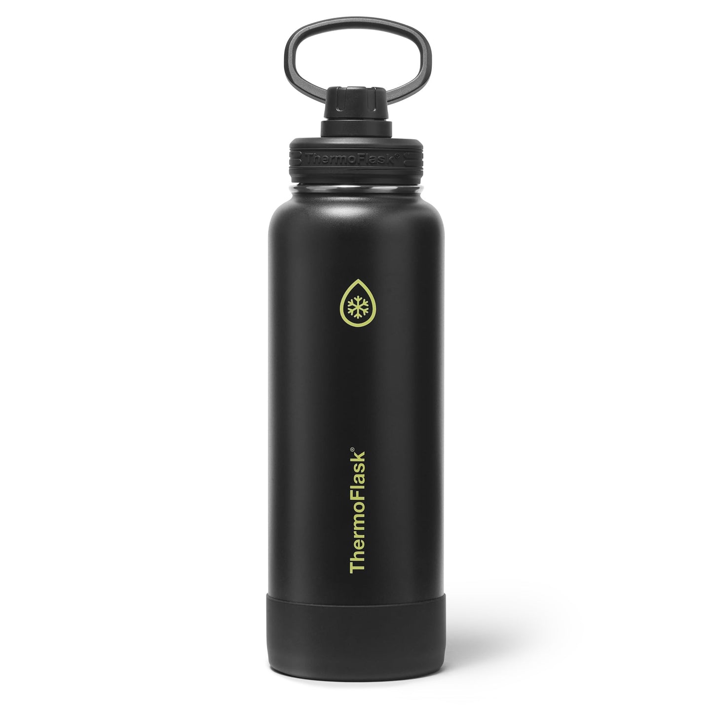 ThermoFlask Insulated Water Bottle with Spout Lid (40 oz, Shadow Glow) - Leakproof, Stainless Steel Water Bottle for Cold & Hot Drinks, Travel & Daily Hydration
