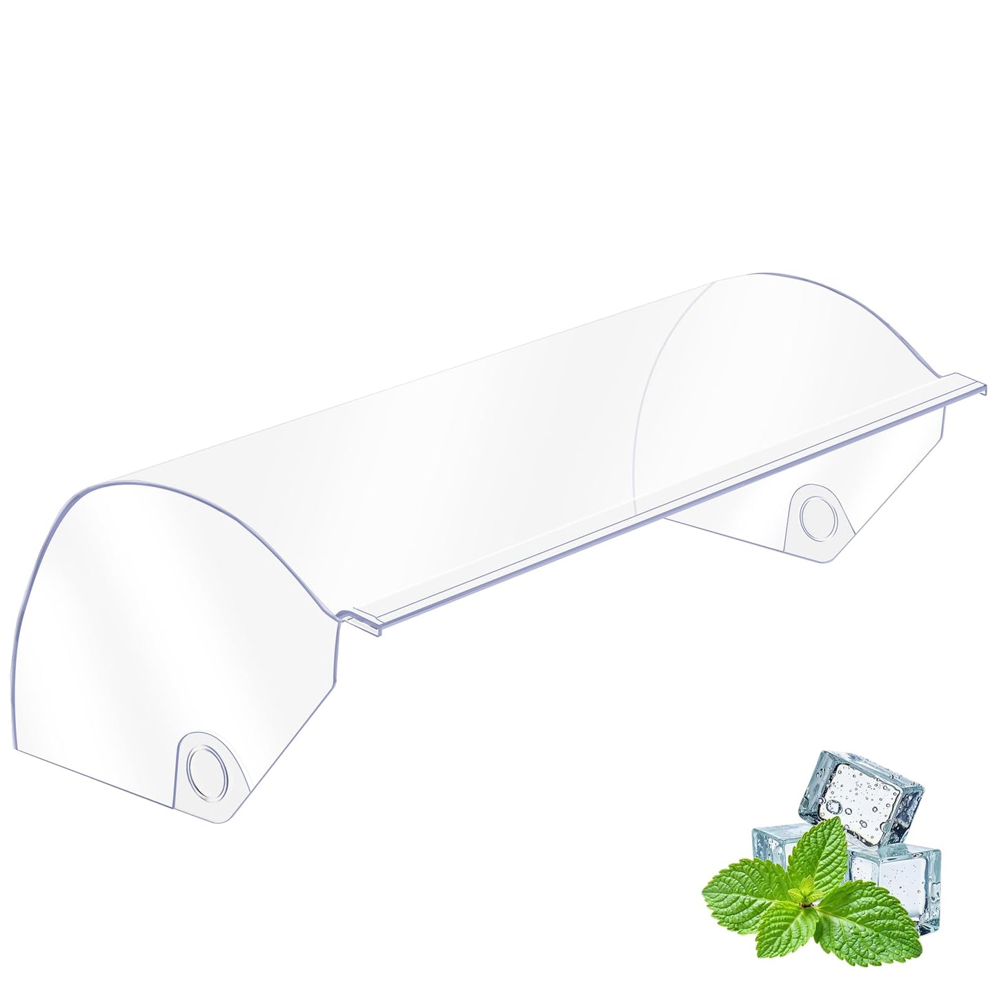 2026 UPGRADED WP2256101 Refrigerator Dairy Door Bin Cover,Compatible with Whirlpool/Kenmore Refrigerator Door Shelf Bin Replacement WRS311SDHM02/05 WRS315SDHM12 WRS325SDHZ01 Fridge Door Shelves Cover