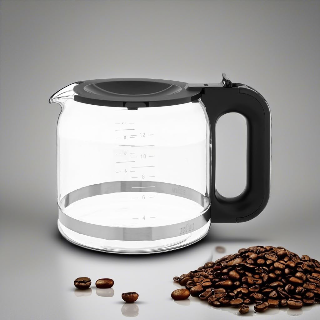 Braun BRSC005 Replacement Carafe for Braun Coffee Maker, Clear