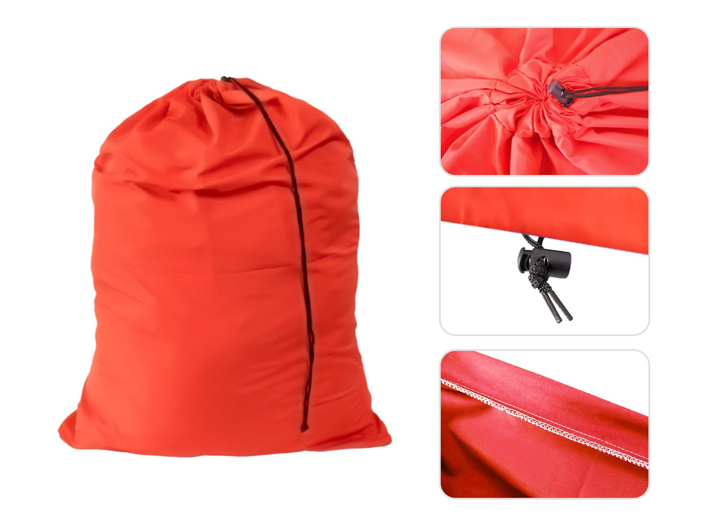 Extra Large Laundry Bag Travel Laundry Bags with Drawstring Closure Fit a Laundry Basket or Hamper for college dorm and apartment dwellers Machine Washable 30"x40" (Mixed Color 12 Pack)