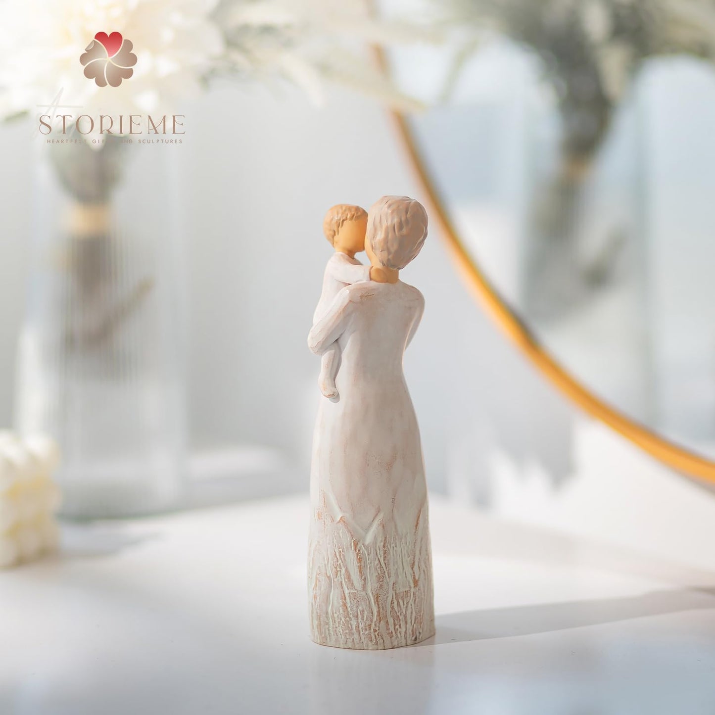 Storieme First Time Grandma Gifts: New Grandmother Gift for Birthday Christmas Mothers Day from Grandkids Grandmas Figurines Statue