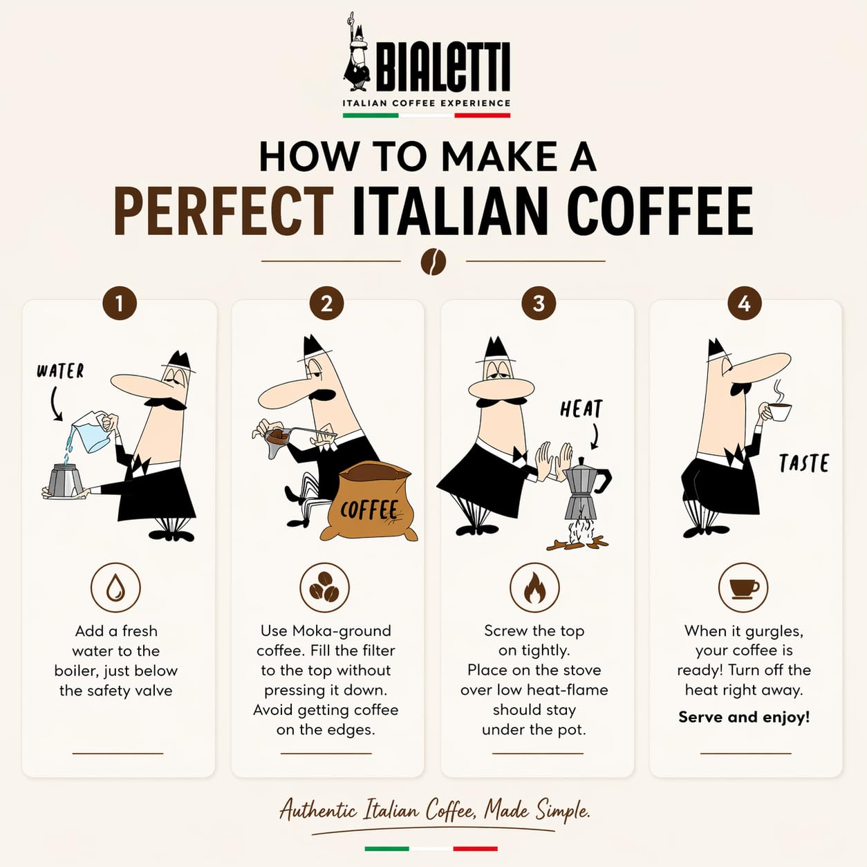 Bialetti Coffeepress French Press Coffee Maker, 8 Cup, Preziosa Stainless Steel (06852)