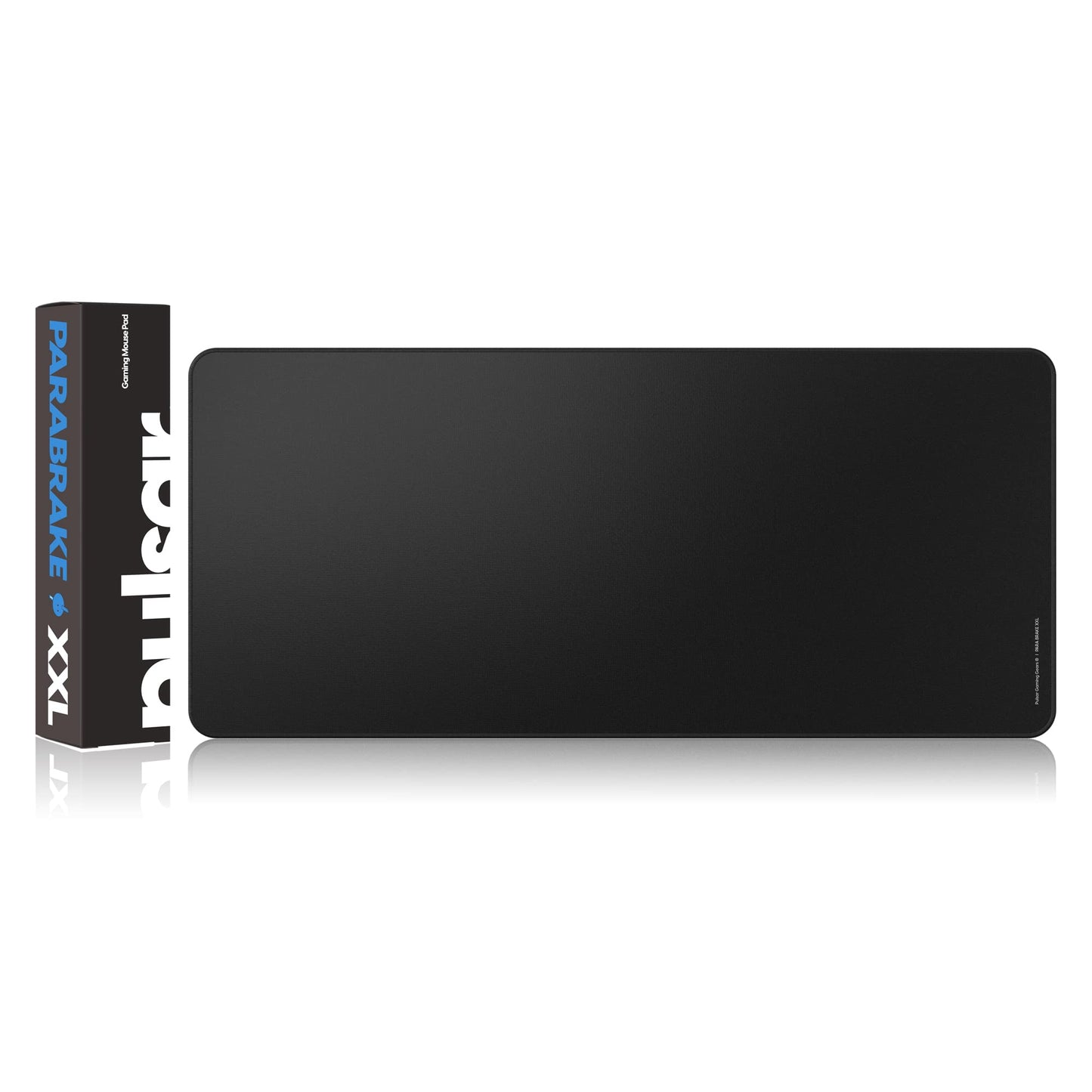 Pulsar - Parabrake XXL Esports Level Premium Gaming Mouse Pad v2 - Braking Slow Speed Pad Stitched Edge Superfine Microfiber 35 x 16in (XXL, Black)