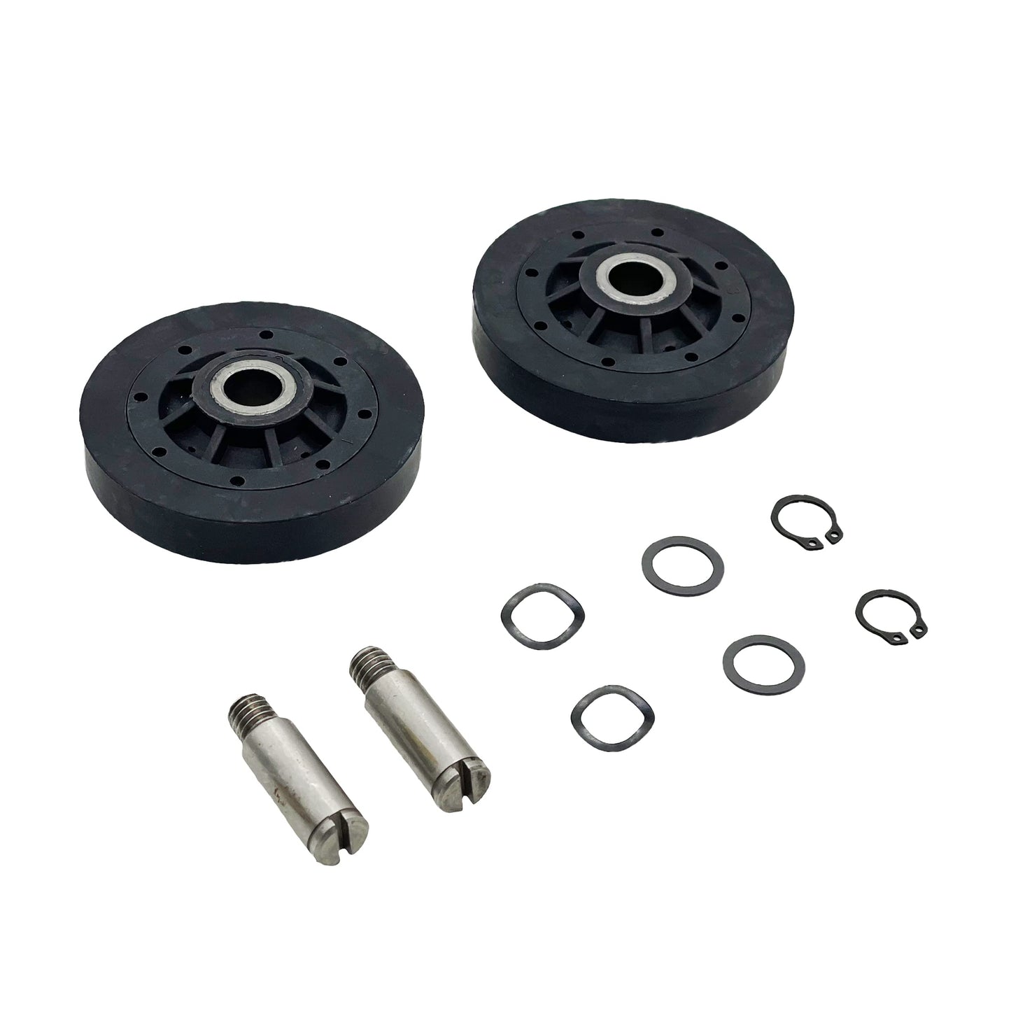 Upgraded Whole Parts Dryer Roller Kit Part# RB170002 - Replacement & Compatible with Some Alliance and Speed Queen Dryers