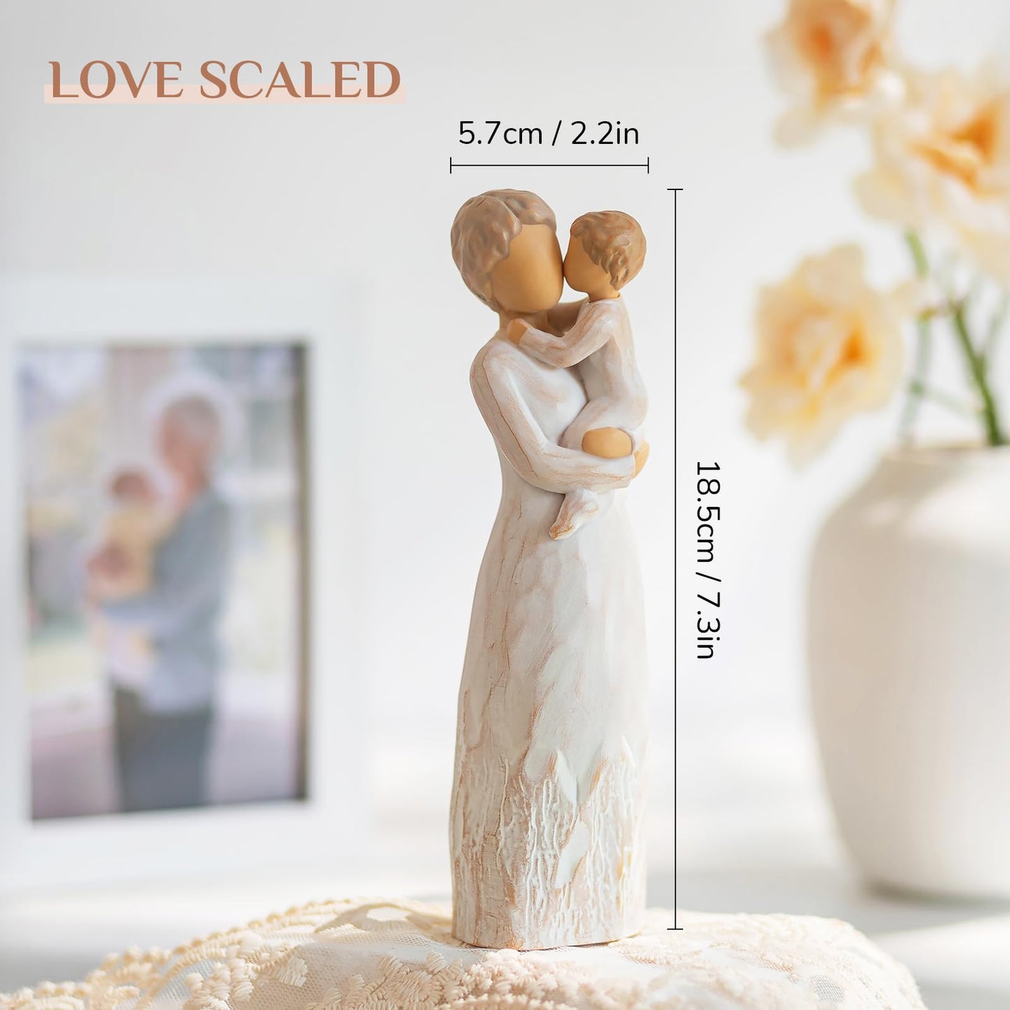Storieme First Time Grandma Gifts: New Grandmother Gift for Birthday Christmas Mothers Day from Grandkids Grandmas Figurines Statue