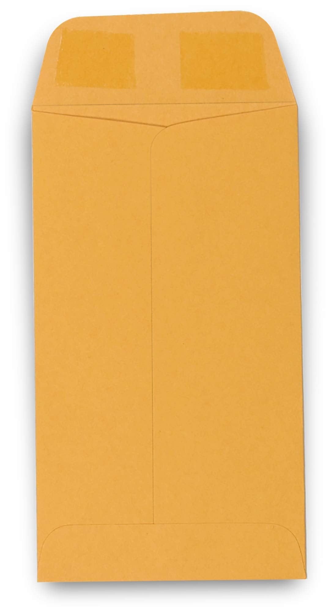 500 Guardian #6 Paper Coin Envelopes - Blank Small Envelopes for Coins, Receipts, Stamps, Small Parts Storage, & More – 3-3/8” x 6” Cash Envelopes – Gummed Flap Gift Card Holder Envelopes