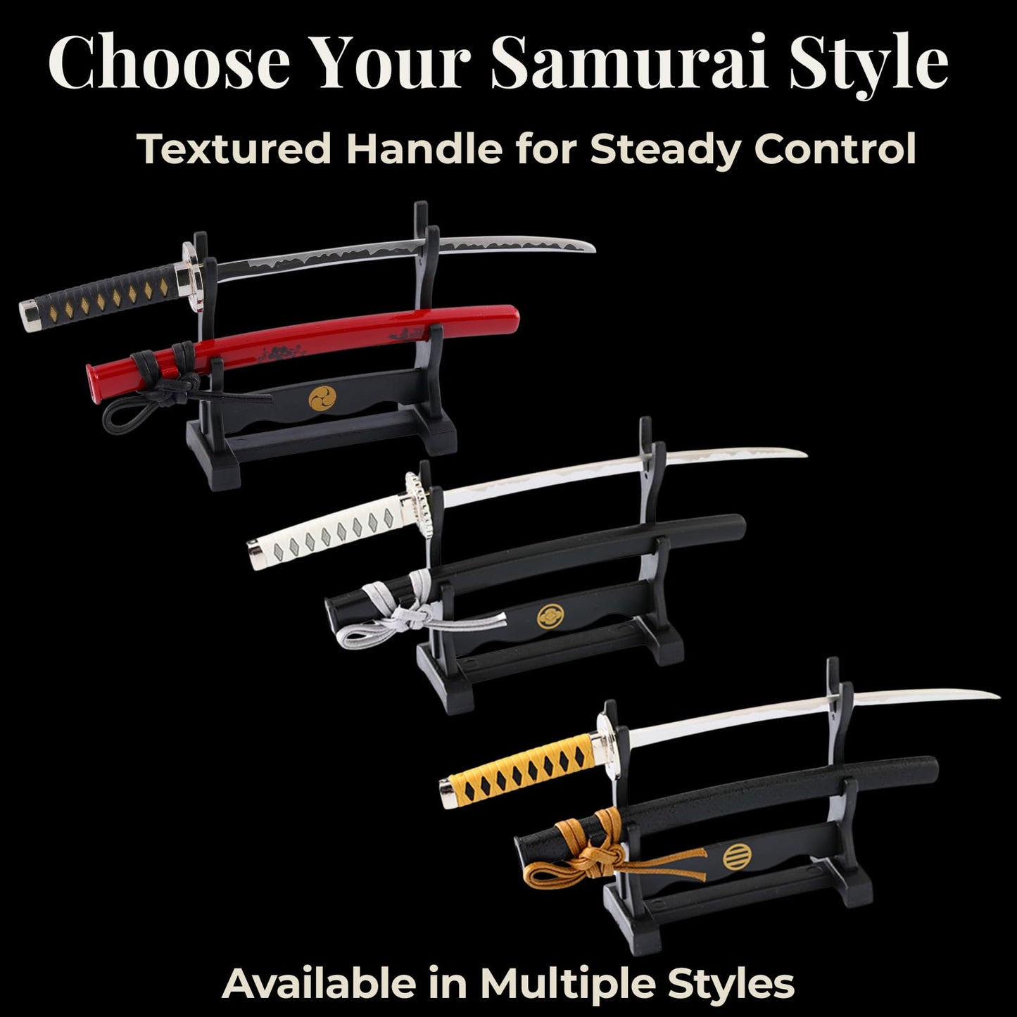 Wablade Katana Letter Opener with Stand 8.27 Inch, Japanese Samurai Mail Opener, Made in Seki Japan, Mini Katana Desk Decor, Gift for Men, Office Desk Accessory (Hijikata Toshizou)