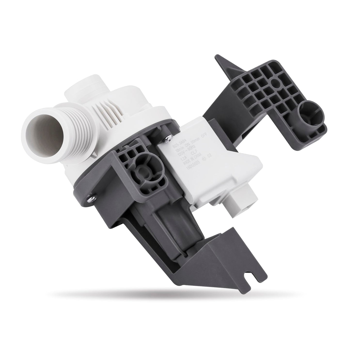 Washer Drain Pump Assembly W11263349, Fit Models WTW5100HC0, WTW5100HW0 WTW5105HC0 WTW5105HW0 WTW6120HC0 WTW6120HW0 WTW7120HC0 WTW7120HW0 WTW8120HC0 WTW8127LW0, Drain Pump Fit for Whirl-pool May-tag