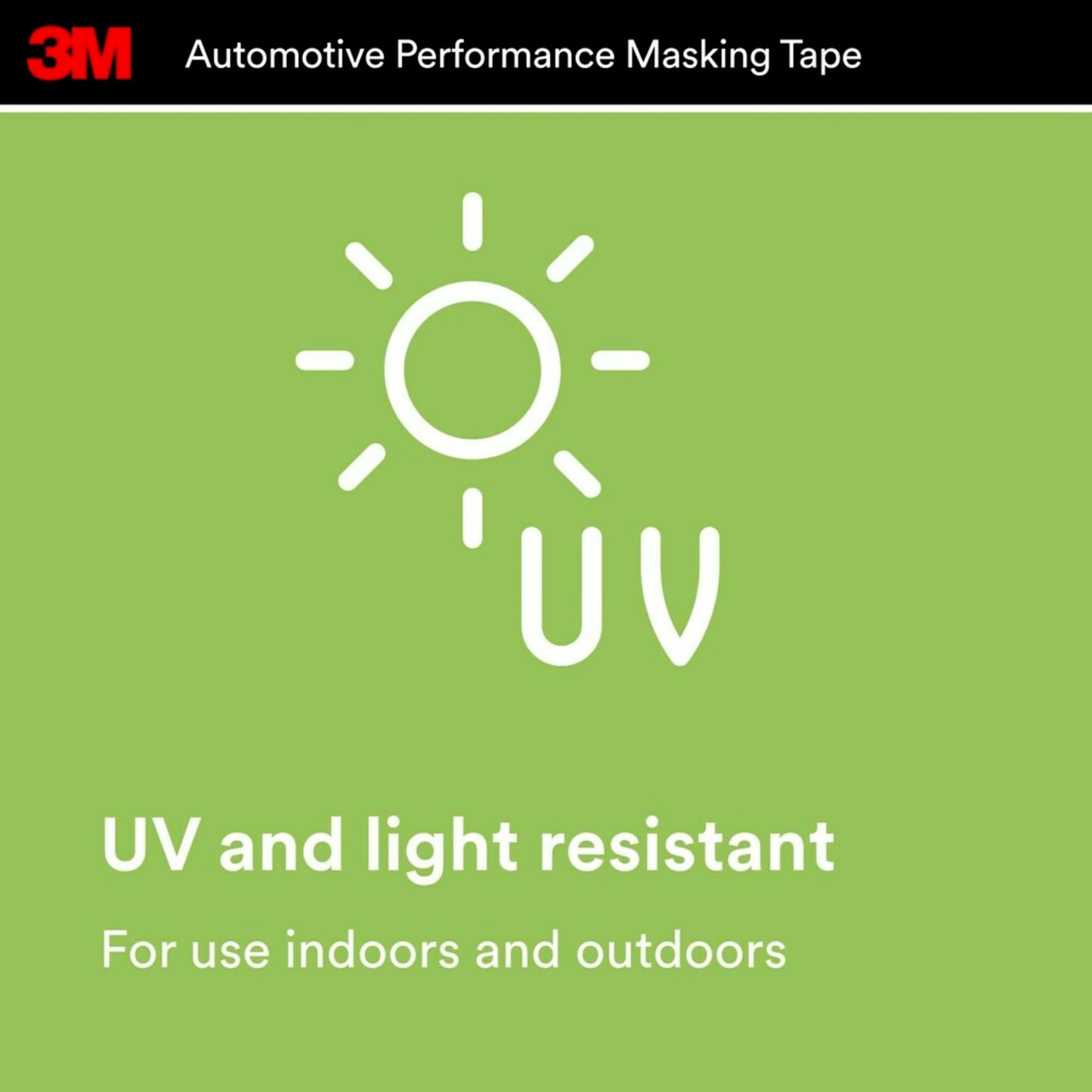 3M 03433 36 mm x 32 m Automotive Performance Masking Tape, 5 Pack