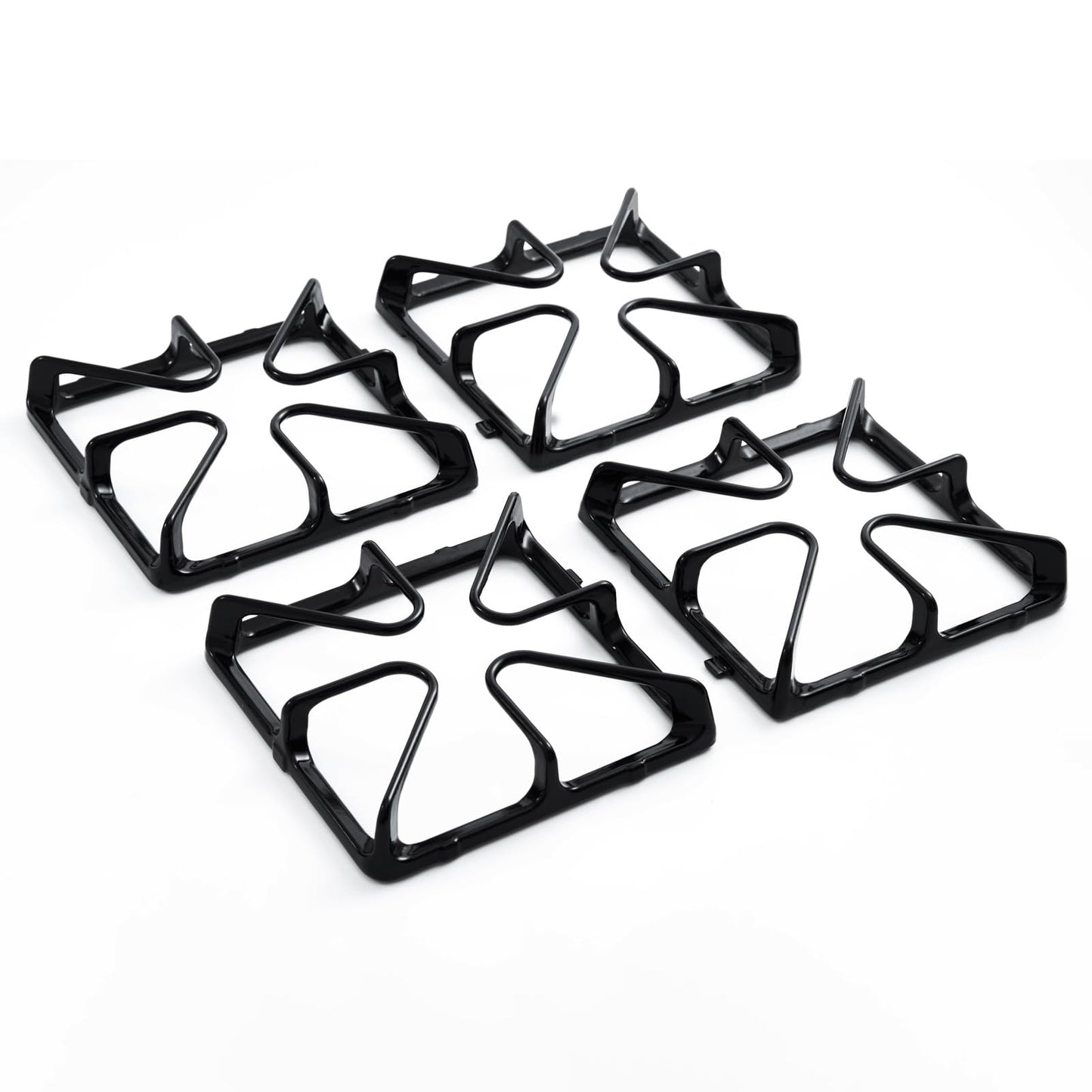 Allstare WB31K10034 Grate Replacement Parts for GE Burner Grate Stove Parts 8.4’’ x 8.46’’ General Electric Gas Range Parts Stove Surface Top Grate Cast Iron Rack 4 Pack