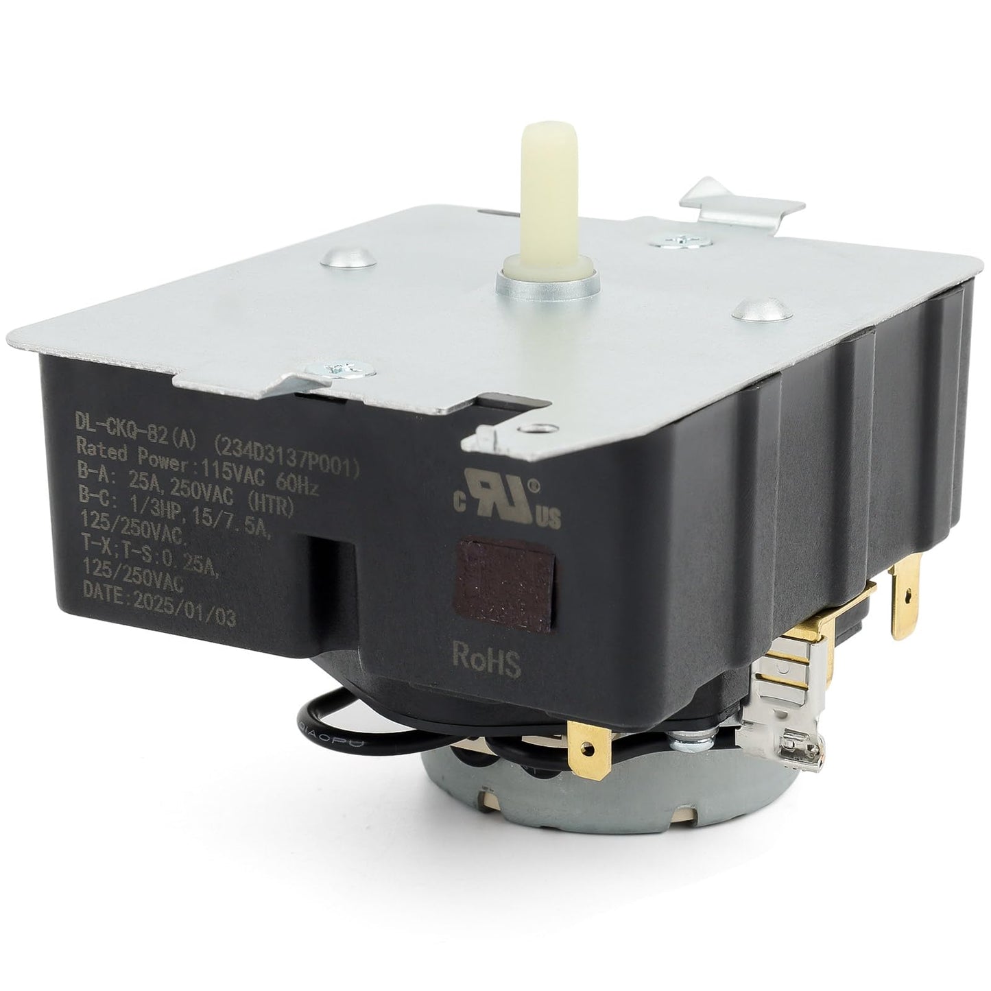 TMD1EM35 WE04X25280 234D2377P005 Dryer Timer, Compatible with GE GTD33EASK0WW GTX22EASK0WW GTX33EASK0WW HTX21EASK0WW Dryer Timer etc. Upgraded Product for Improved Performance - OEM 1 Year Warranty