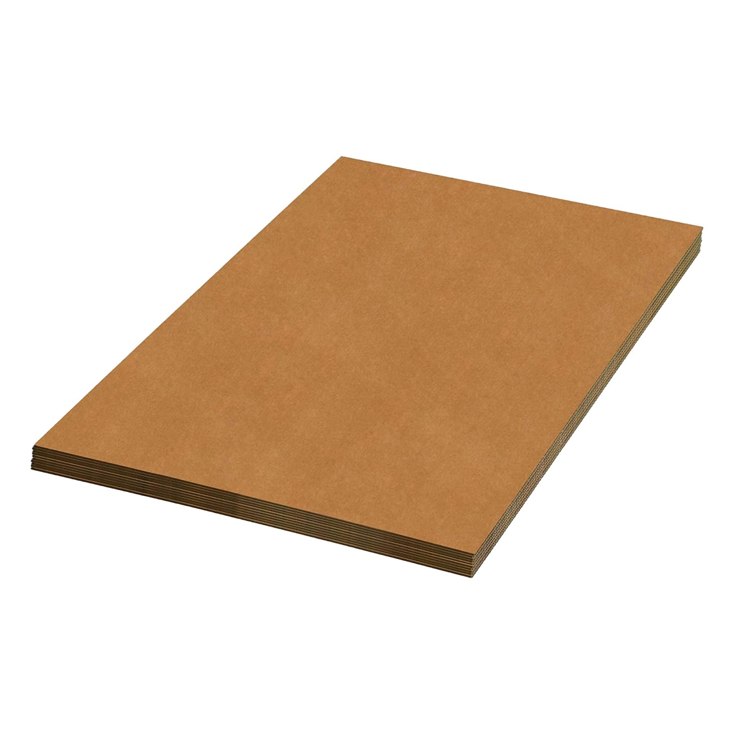 BOX USA 36" x 48" 5-Pack - Large Card Board Sheets for Packaging, Layer Separation, Shipping, Mailing, Packing, and Protecting Products from Forklift Damage