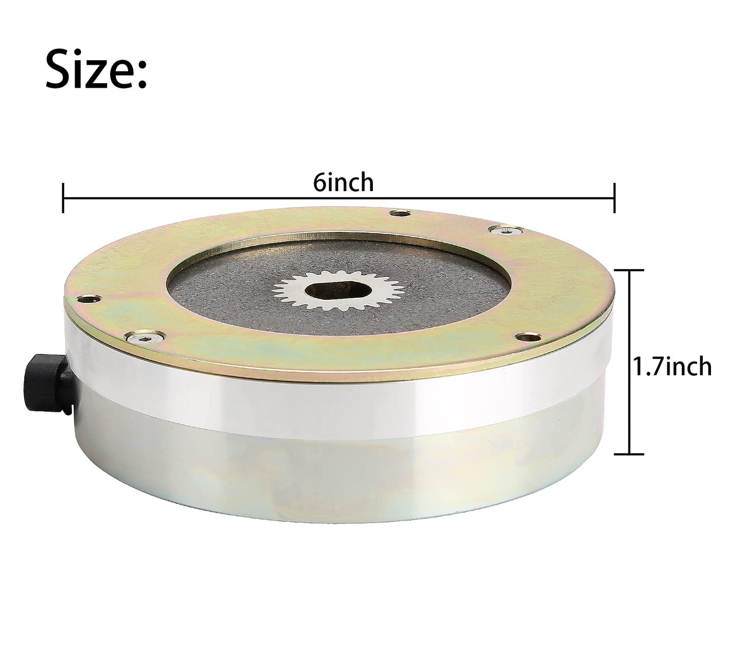 10L0L Golf Cart Motor Brake Replacement Fits EZGO RXV 2008-2011 Electric Replaces OEM #610065