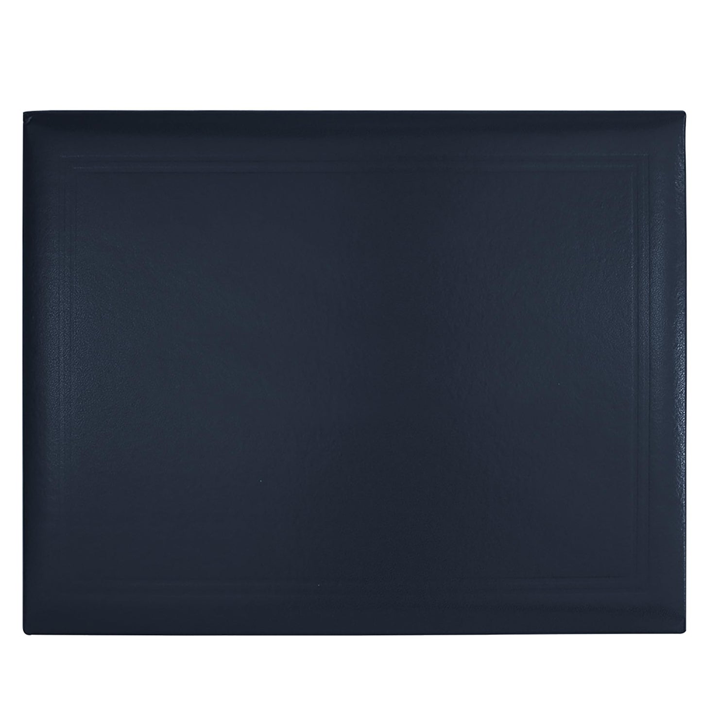 GraduationMall 8.5"x11" Smooth Padded Diploma Cover Certificate Holder Darkblue,12-Packs