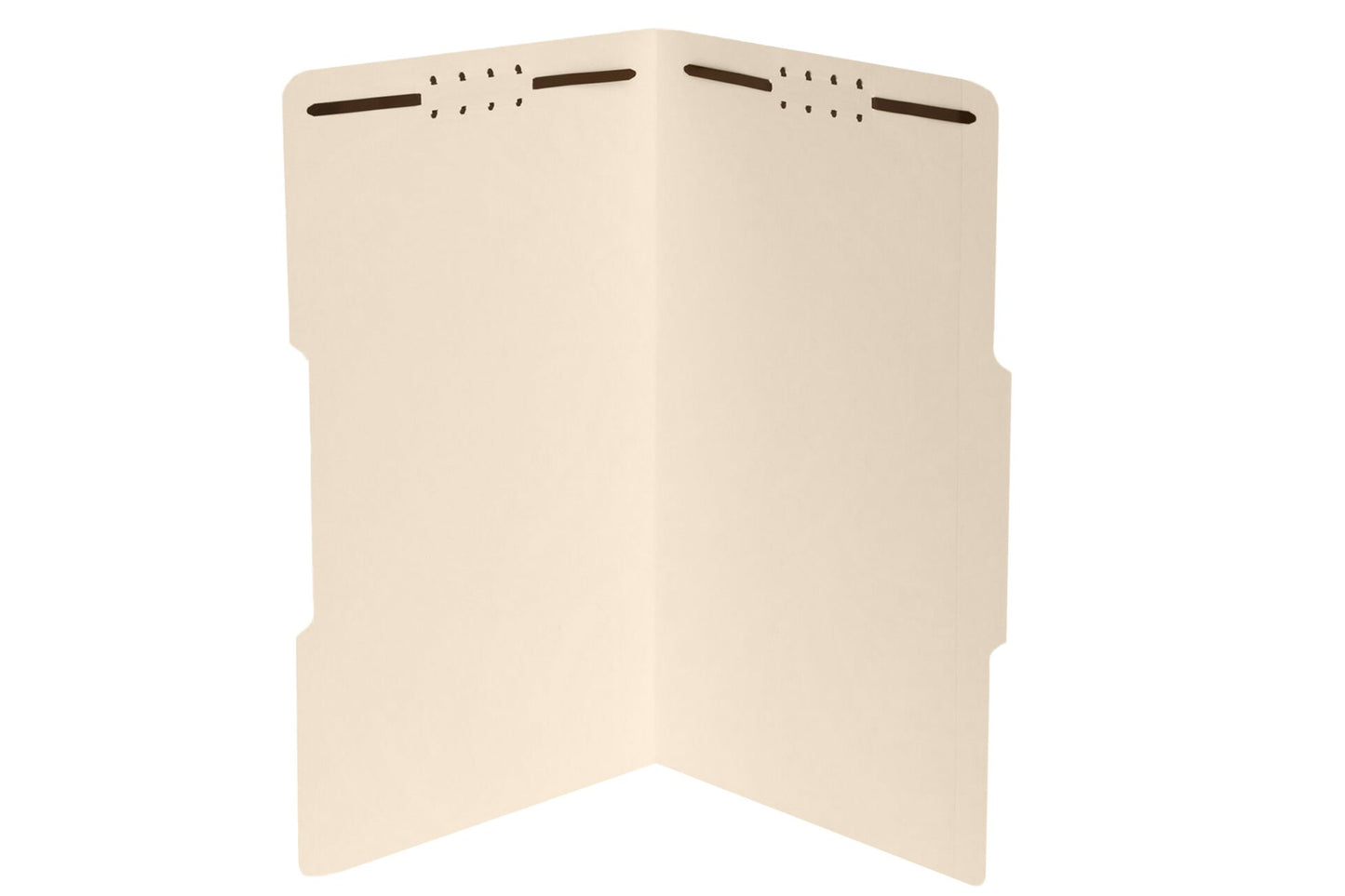 50 Legal Size 1/3 Cut Fastener File Folders - Reinforced Top Tab - Durable 2 Prongs Designed to Organize Standard Legal and Medical Files, Law Office Reports - Legal Size, Manila, 50 Pack