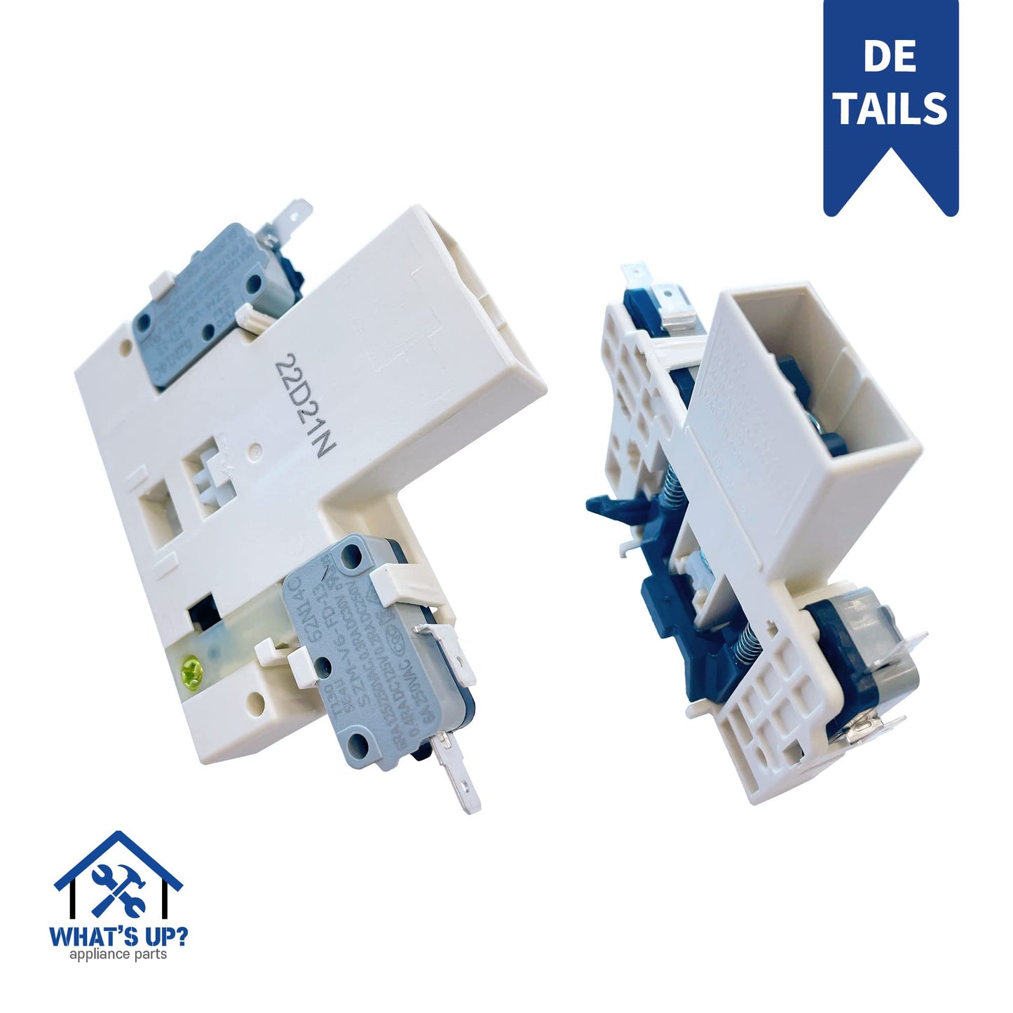 [What's Up?] AGM76149901 Dishwasher Door Latch Replacement Part for LG Dishwashers Replaces AFK73909601, AFK73909602, AGM76209501