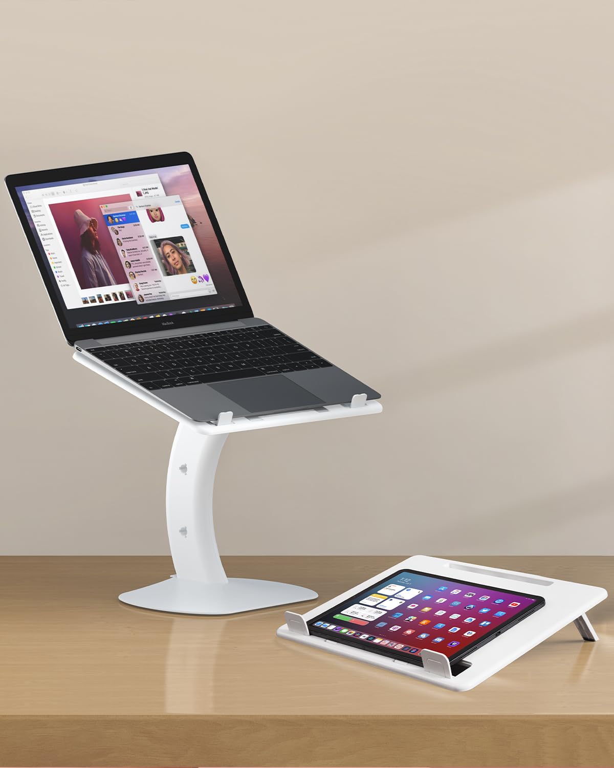 Bifine Book Stand with Book Page Holder Adjustable Book Holder for Kids, Home Office, and Travel - Ergonomic Book Stand for Reading in Bed, Couch, Desk