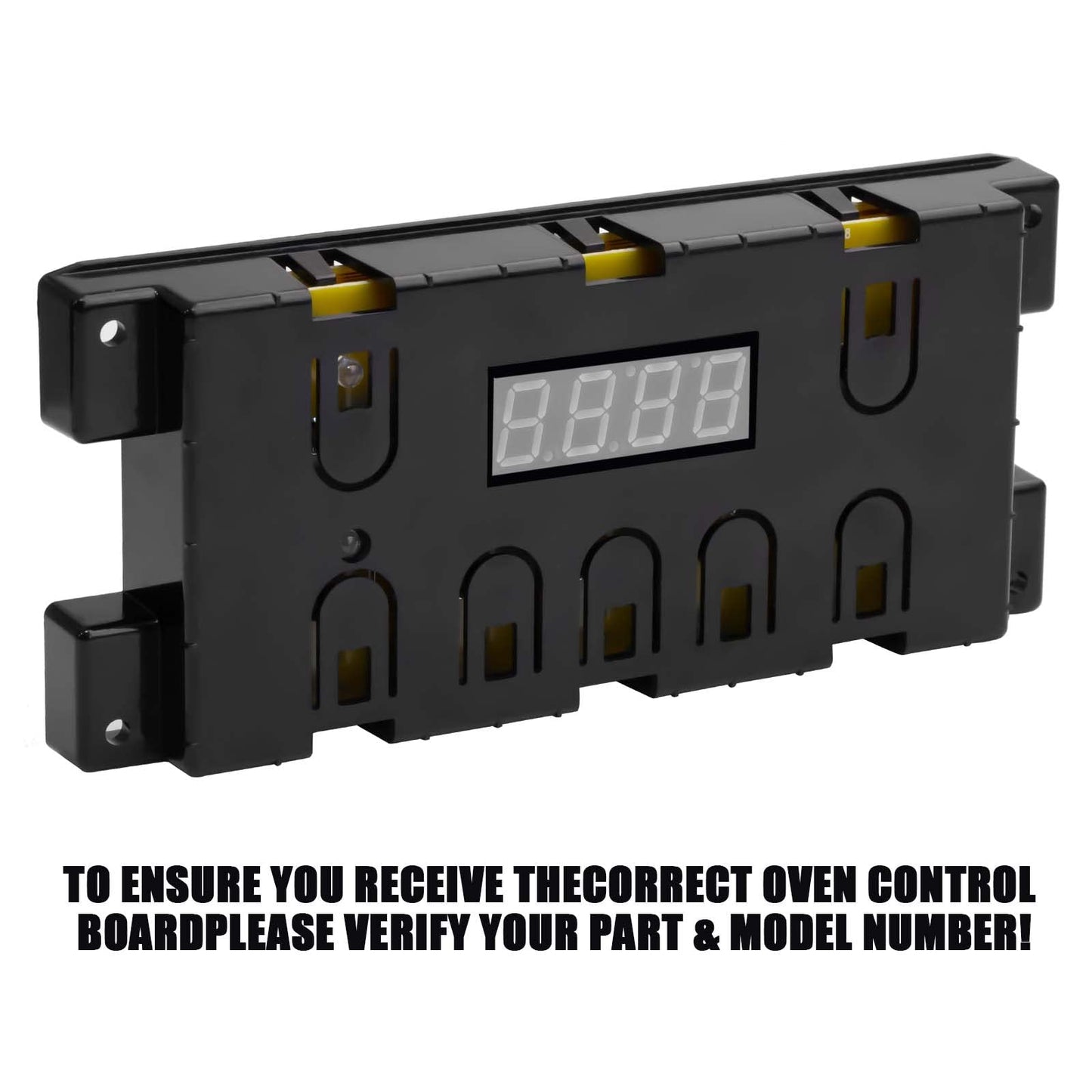 316455410 Range Oven Control Board for Electrolux Kenmore, Gas Range 7 Button Control Board Clock 5304518661 316222800