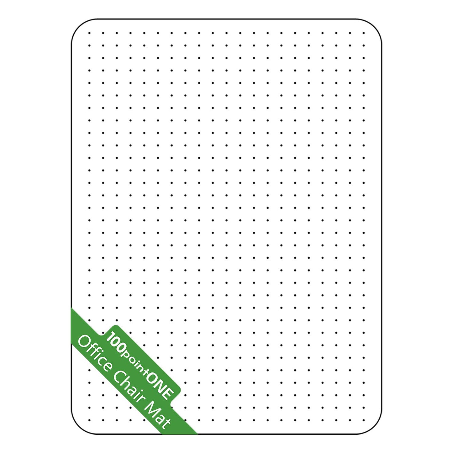 Office Chair Mat for Carpet - Clear Thick Desk Chair Mat for Carpet Plastic Floor Mats for Rolling Work and Gaming Chairs with Studs for Low Pile, Flat and No Carpeted Floors