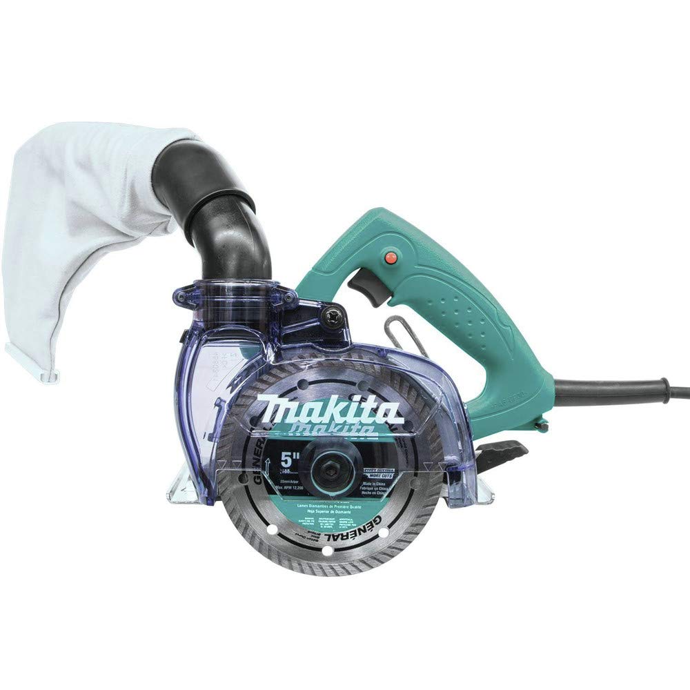Makita 4100KB 5" Dry Masonry Saw, with Dust Extraction