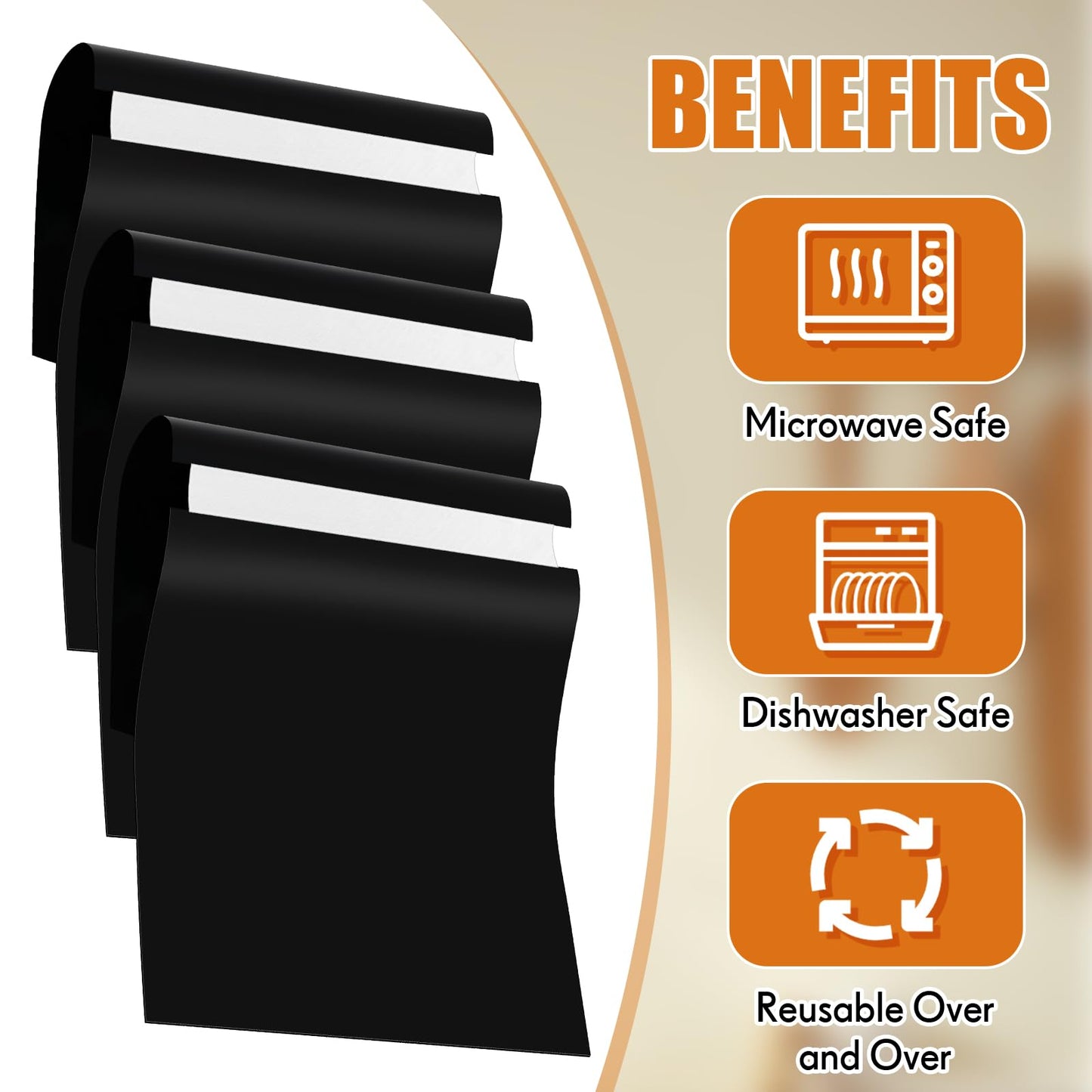 Teenyyou 5 Pcs 27.5 x 11 Inch PTFE Release Sheets Non Stick Toaster Release Sheets PTFE Liner Compatible with Antunes Roundup VCT-2, VCTM-2 Toaster, for Bread, Buns