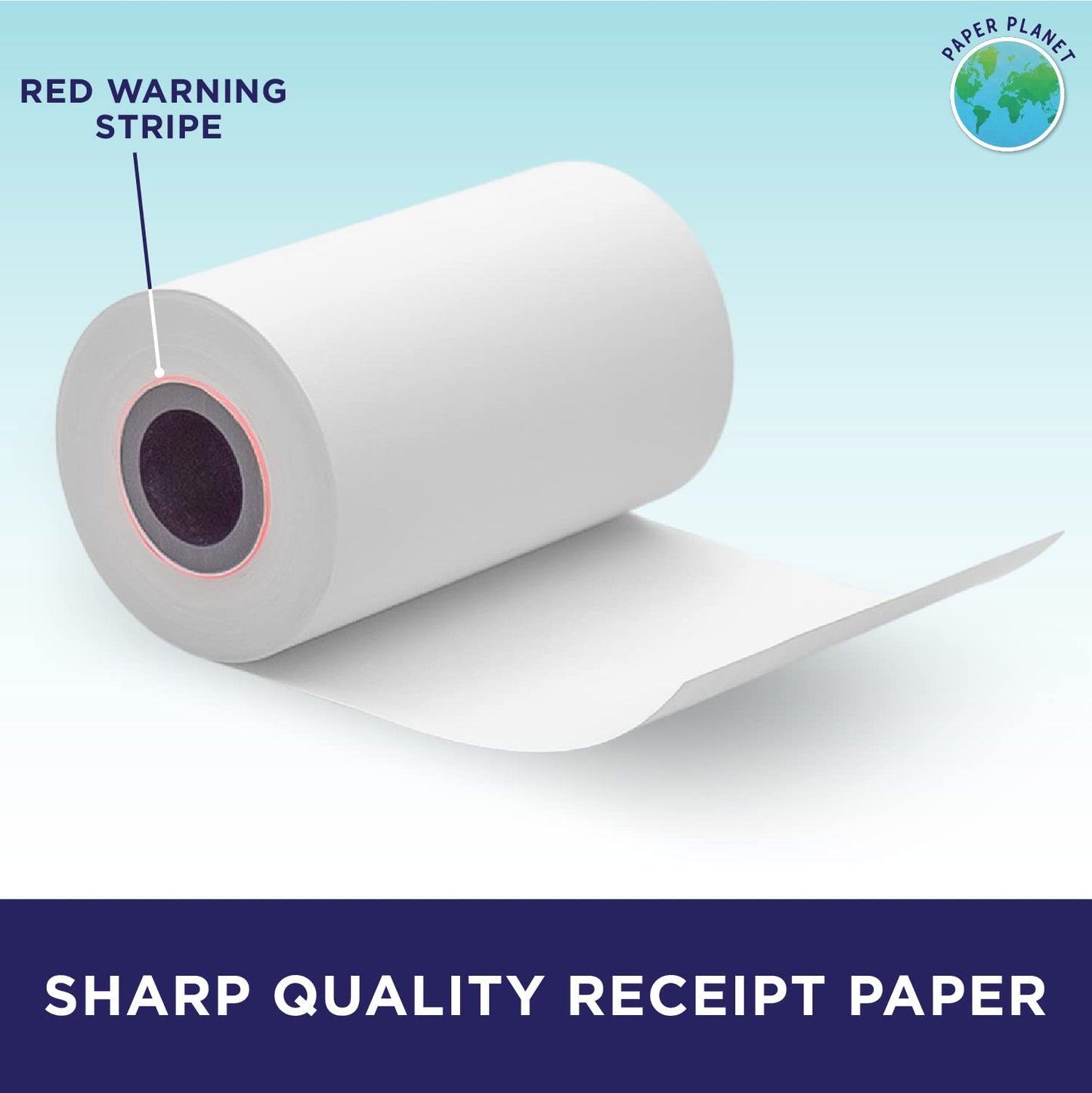 Thermal Receipt Printer Paper for Square Terminal by Paper Planet | 30 Rolls | SPD2-01