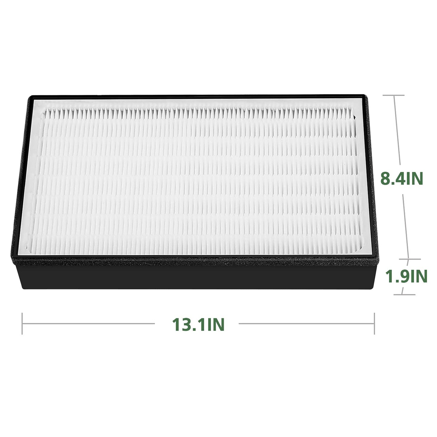 2 Pack A2 Replacement Filter Compatible with 3M Filtrete Room Air Purifier Models FAP-C02-A2, FAP-C03-A2, FAP-T03-A2, Part # 1150101
