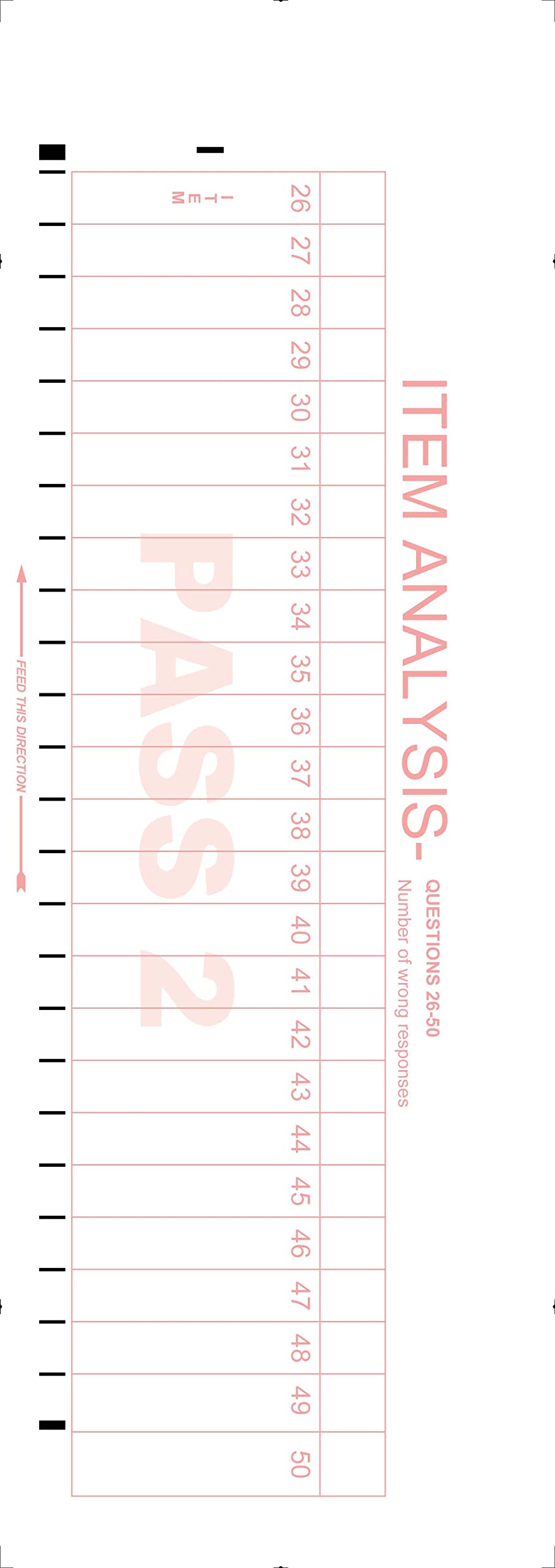 Official SCANTRON Brand 9702 Form (75 Pack)