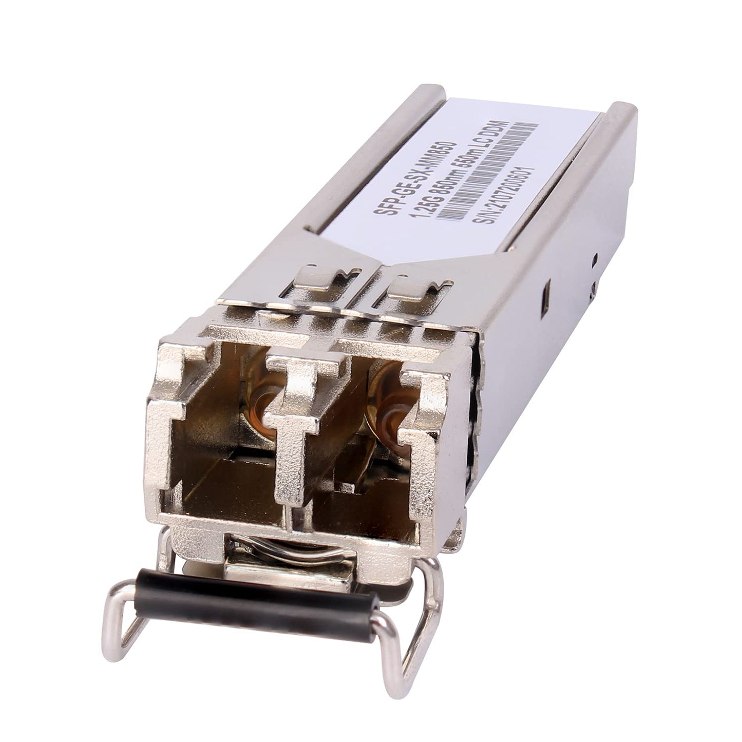 10Pack 1.25G 850nm Multimode SFP LC Transceiver Fiber Module 550 Meters 1000Base-SX LC MMF for Cisco GLC-SX-MMD/SX-MM/SFP-GE-S,Fortinet,Ubiquiti UniFi UF-MM-1G,Mikrotik S-85DLC05D Meraki MA-SFP-1GB-SX