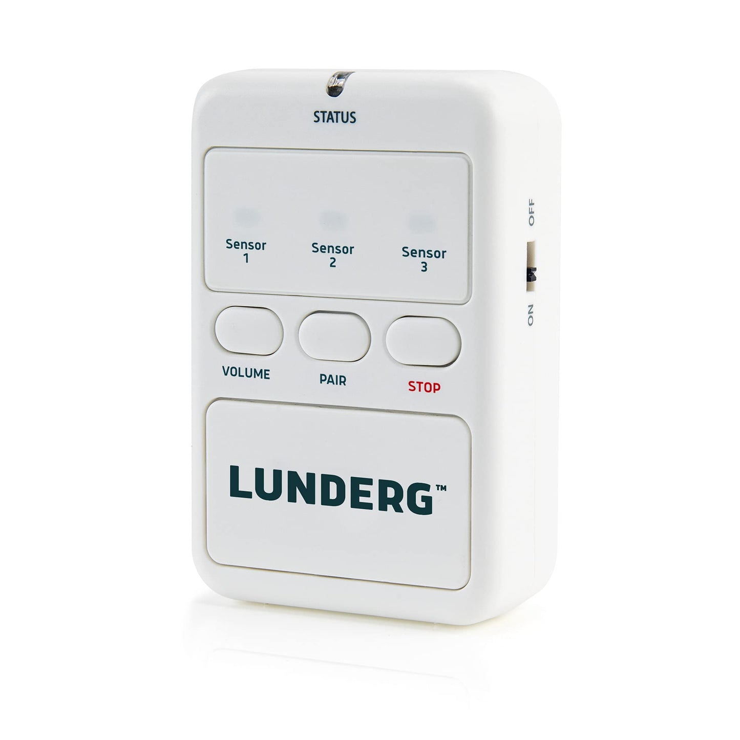 Lunderg Replacement Pager — Sensor Pad NOT Included — Wireless Caregiver Monitor Bed & Chair Alarm Systems — Replace a Broken Pager or Add a Second Pager for Extra Room Coverage