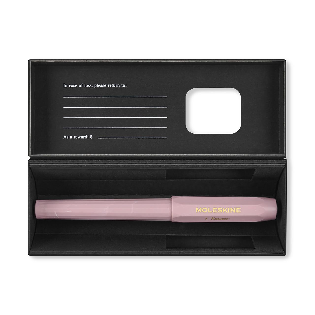 Moleskine Limited Edition Sakura 2026 Kaweco Ballpen, 1.0mm Point, Rose Marble with Blue Ink