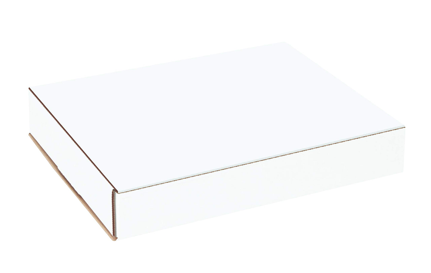 Ship Now Supply SNM842 Corrugated Mailers, 8"L x 4"W x 2"H, White (Pack of 50)