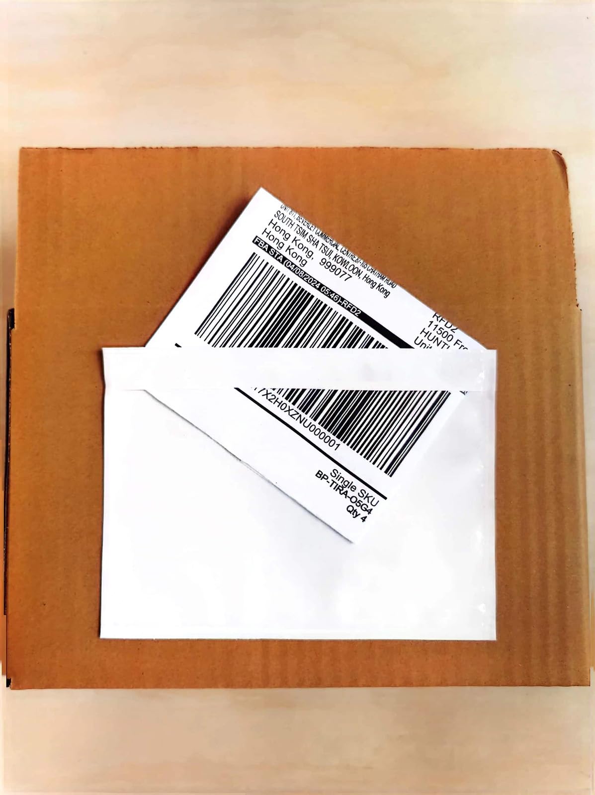 1000 Pcs 7.5”x 5.5” Packing List Envelope Pouches, Clear Packing Envelopes for Shipping and Mailing, Pouch Enclosed Bags with Packing Slips Invoice Label