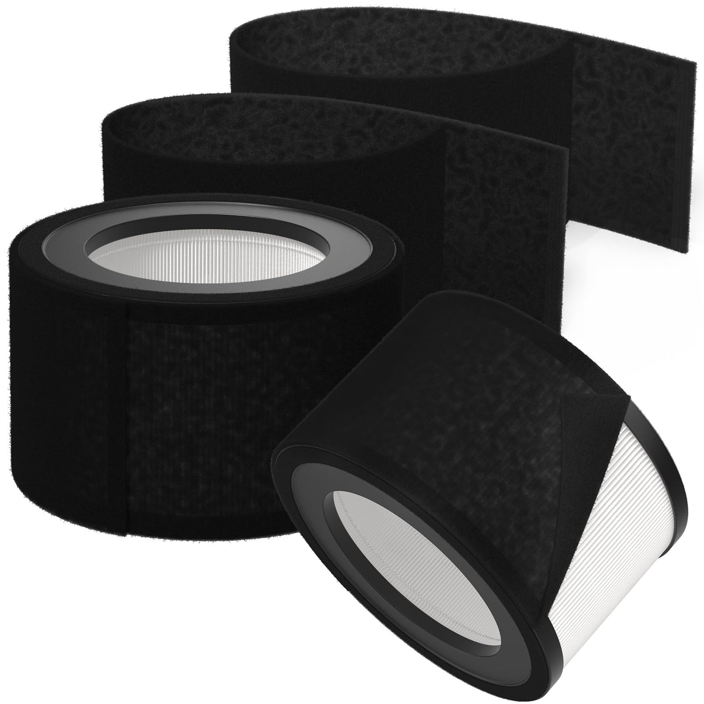 2 Pack HEPA Replacement Filter Compatible with Crane EE-5068 Air Purifier, Part Number HS-1946