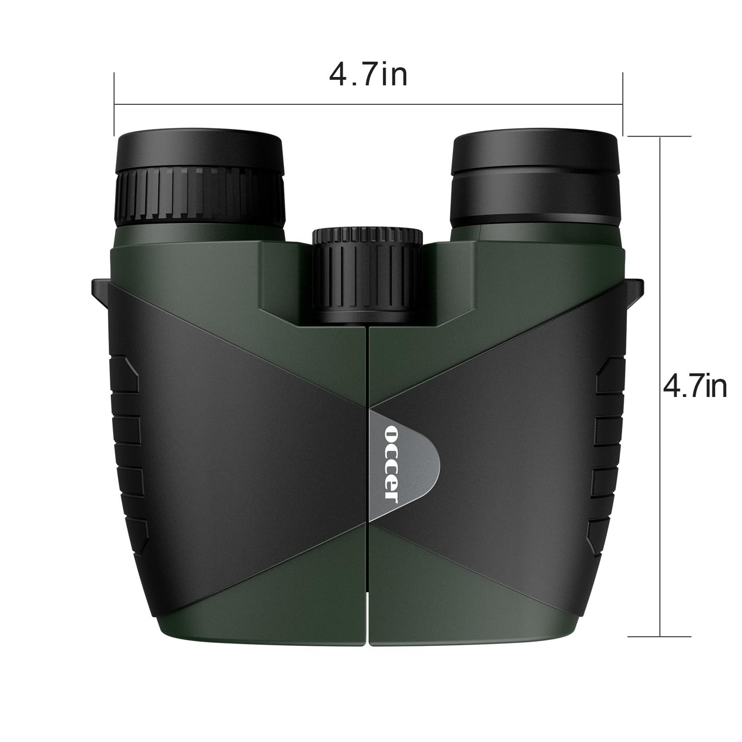 15x30 Compact Binoculars for Adults and Kids - Occer Large View High Powered Binoculars for Bird Watching - Lightweight Easy Focus Binocs with Low Light Vision for Hunting Cruise Ship Travel