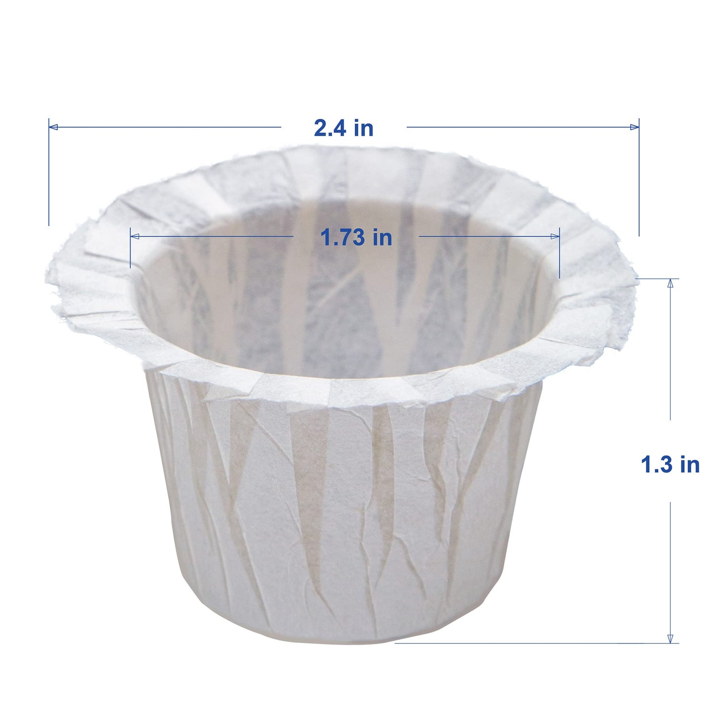 Irmidi 600 Count Disposable Paper Coffee Filters with 4 Pack Reusable K Cups, Compatible with Keurig 2.0 and 1.0 Coffee Maker