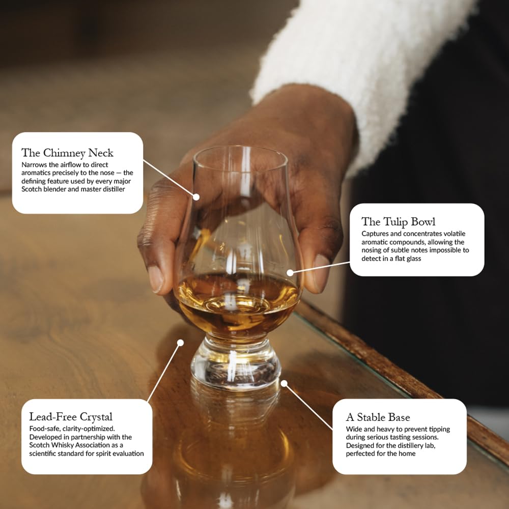 GLENCAIRN Whiskey Glass, Set of 6 in Trade Pack