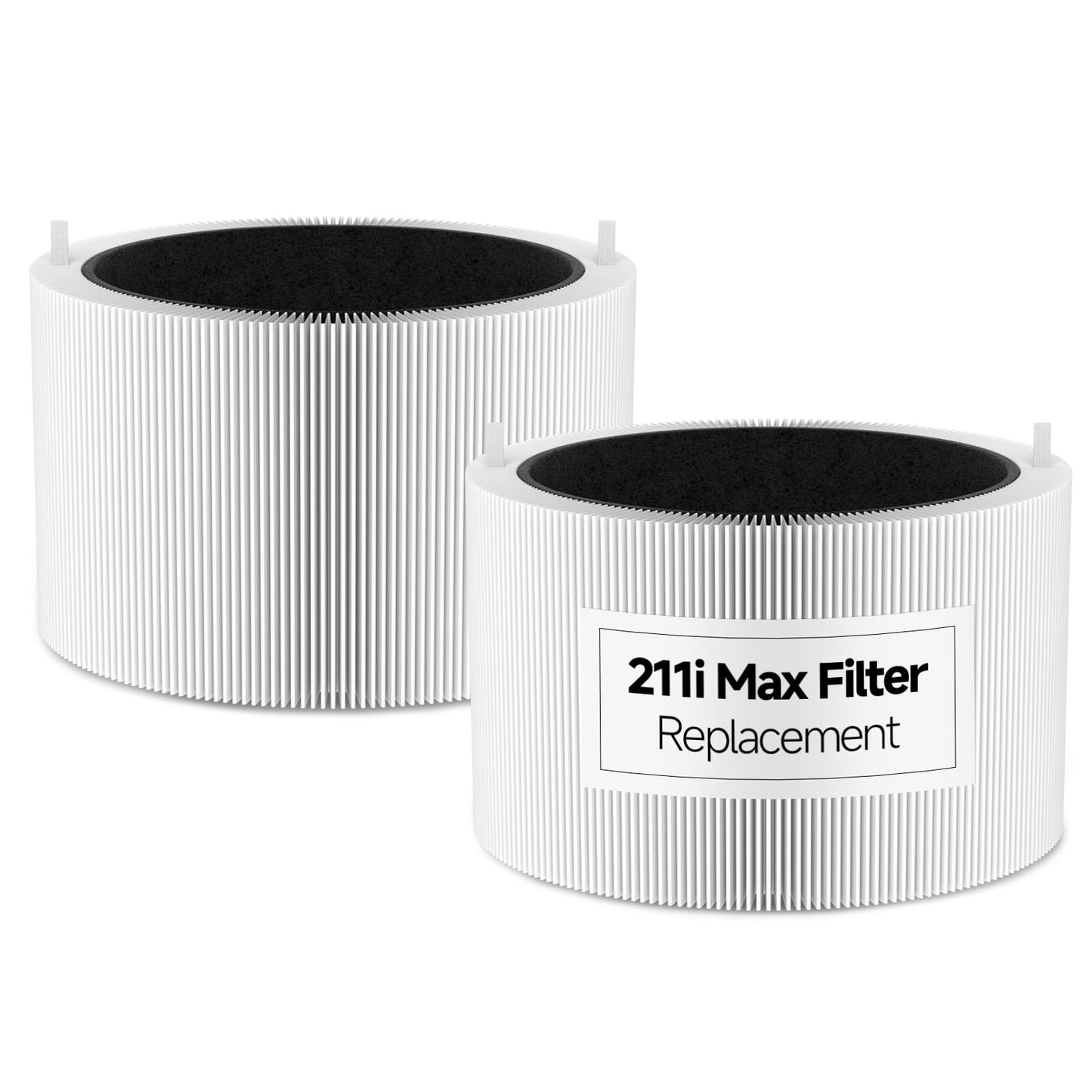 2-Pack Blue Pure 211i Max Replacement Filter Compatible with Blueair 211i Max Air Purifier, 3-IN-1 Ture H13 HEPA & Activated Carbon Replacement Air Filter, Compared part #F2MAX