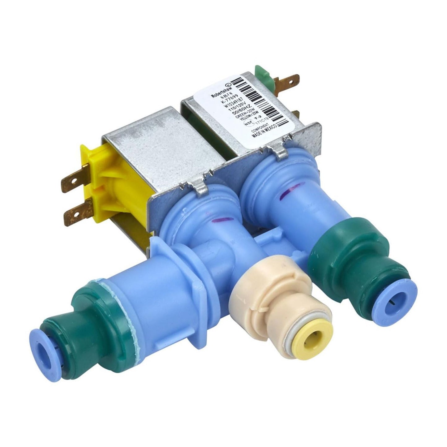 [W10349187 Valve OEM Mania] WPW10349187 K-77699 NEW Produced for Refrigerator Water Solenoid Valve W11043013 W10349187 W10913947 AP6020095 AP6041509 PS11753408 PS11775241 WPW10349187