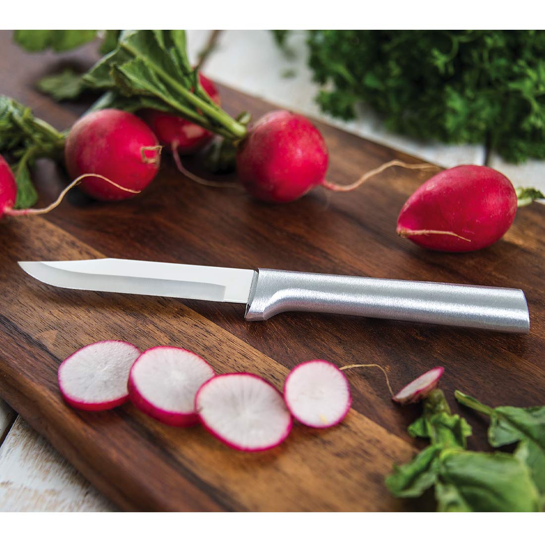 Rada Cutlery Wedding Register Gift Set (S04), 4-Piece Knife Set, Stainless Steel Blades, Silver Handle