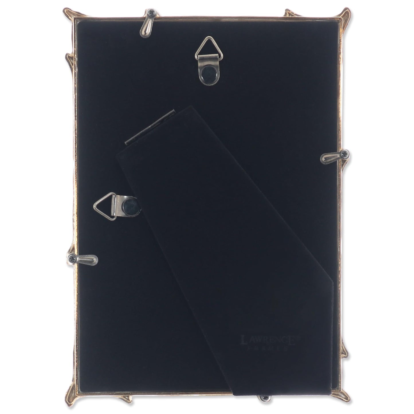 Lawrence Frames 712557 5x7 Gold Metal Natural Branch Design Picture Frame
