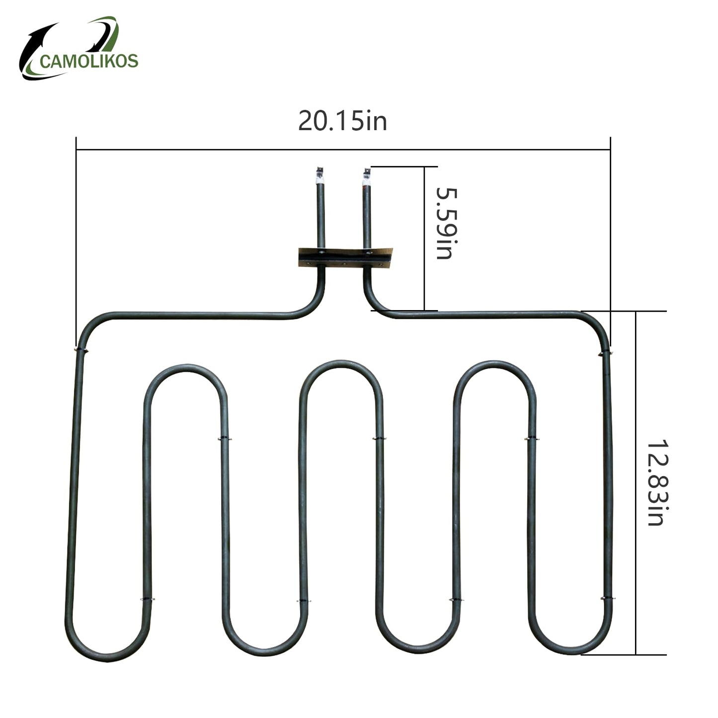 318254906 Oven Heating Element 318254901 Bake Element Fits for Electrolux Frigidaire Kenmore Electric Ranges Replaces for 318254909 1259831 318254901 AP4298966 PS1992188 Rated 3400 watts 240 Volts