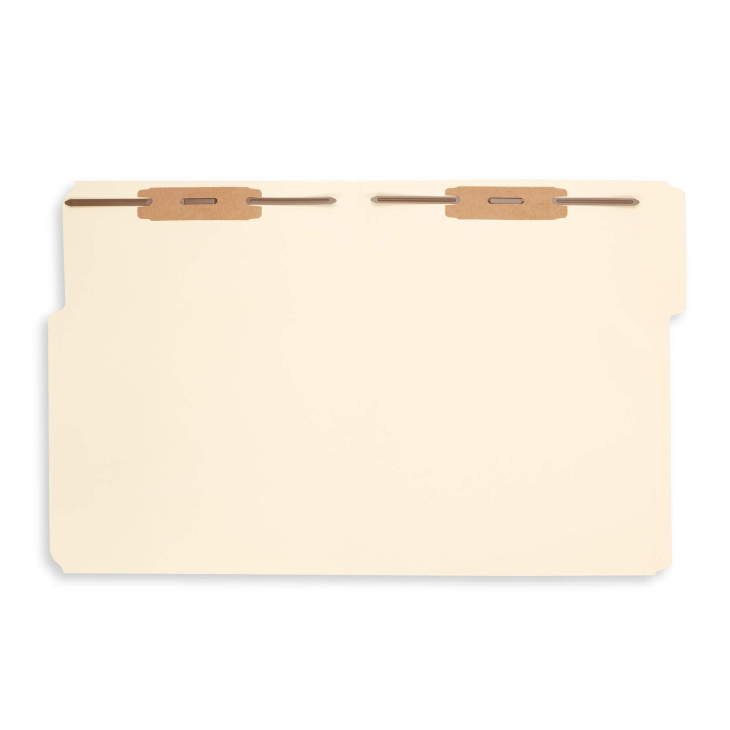 50 Manila Fastener File Folders - 1/3 Cut Reinforced Tab - Durable 2 Prongs Bonded Fastener Designed to Organize Standard Medical Files, Law Client Files, Office Reports - Letter Size, Manila, 50 Pack