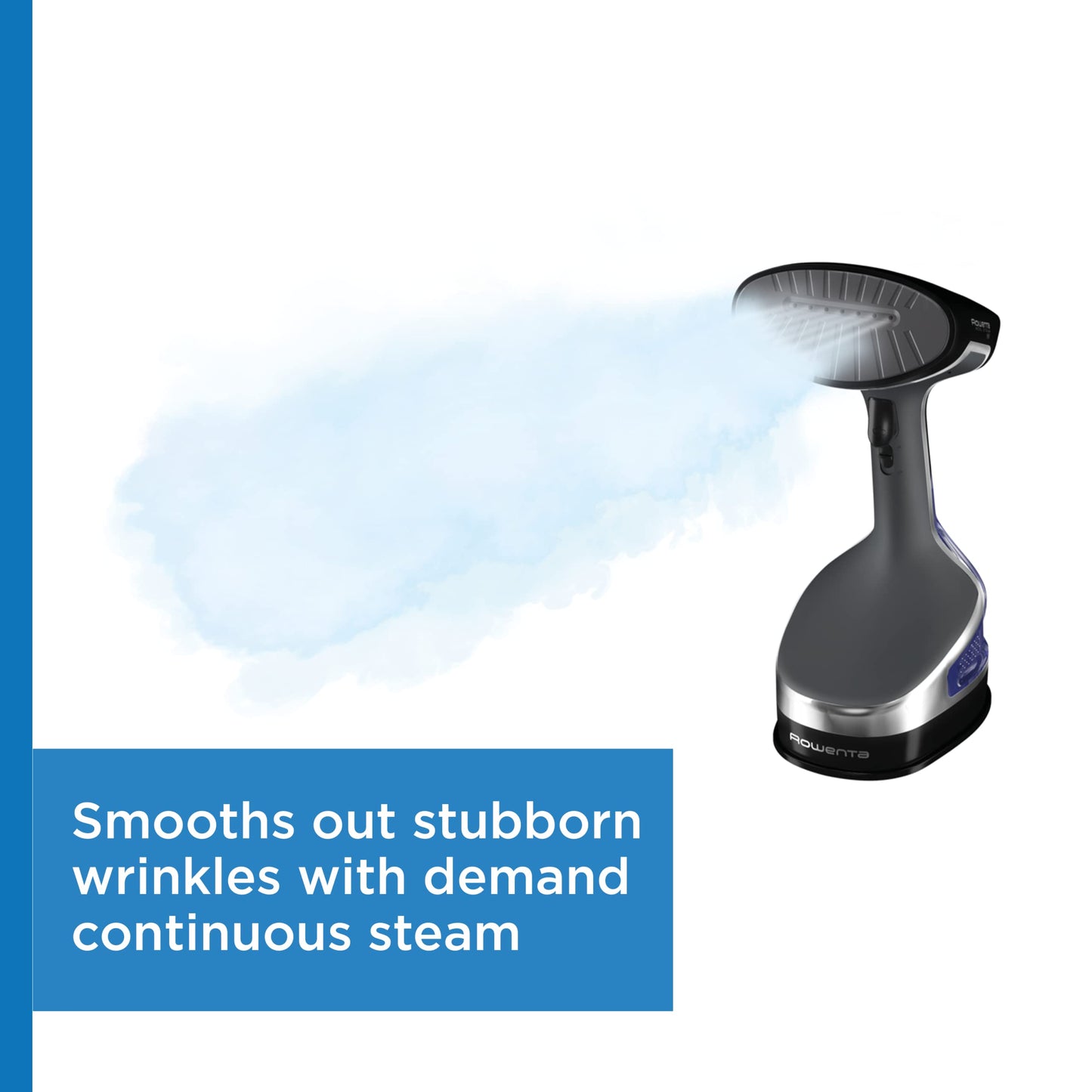 Rowenta Hand Steamer for Clothes, X-Cel Handheld Steamer, 25-Second Heat-Up, Powerful Steam, Long Cord, 1875W Clothes Steamer, Travel Must Have, DR8220