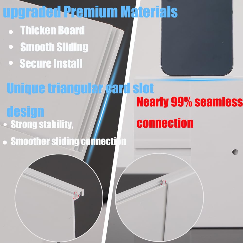 NWESTUN Portable Air Conditioner Sliding Door Vent Kit, 2024 New Upgrade Portable Air Conditioner Window Kit for Sliding Door, Max length 90inches, Ac Vent Kit for Exhaust Hose with 5.9"/15cm Diameter