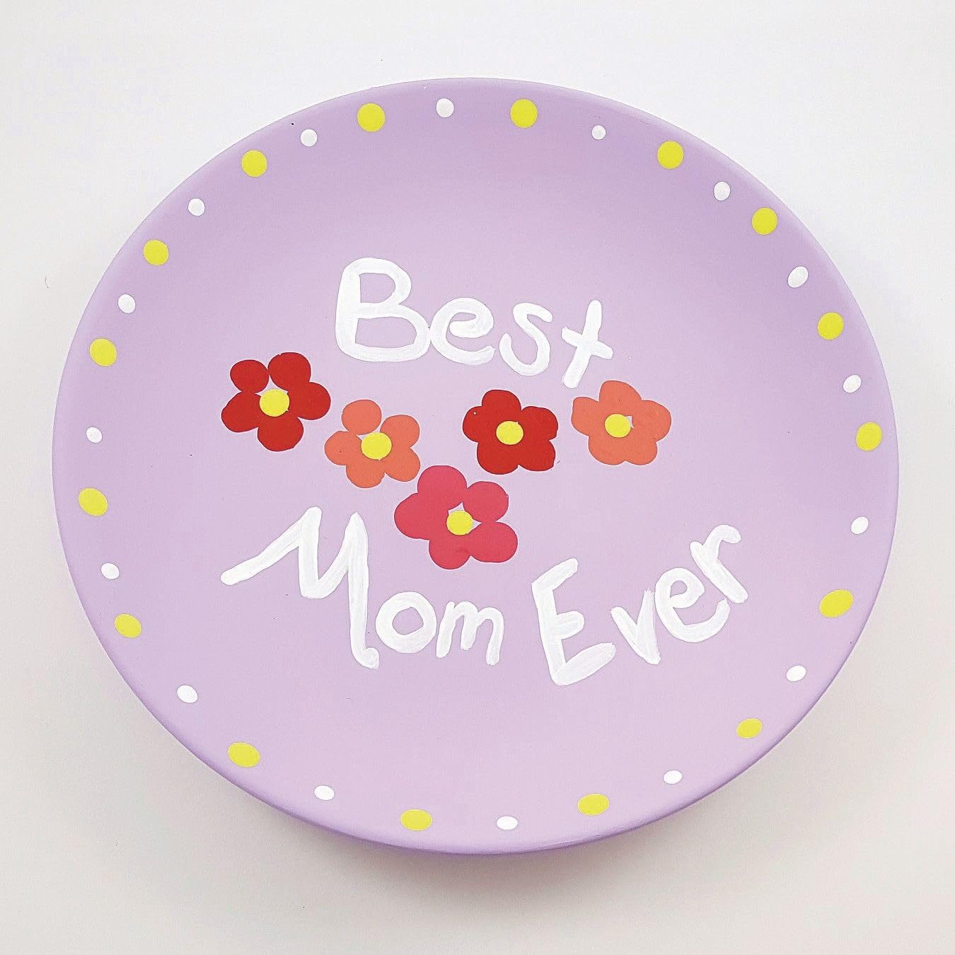 Bisque Plate with Easel