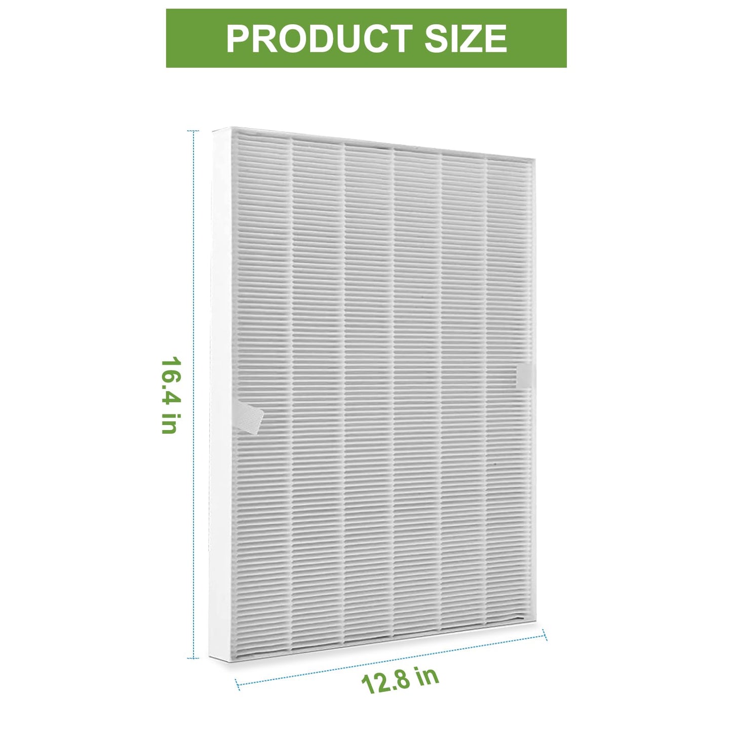 4 Pack 115115 Replacement Filter A Size 21 - Compatible with Winix PlasmaWave C535 5300 5300-2 6300 6300-2 P300 AM90 C909 9800, C535 Filter A